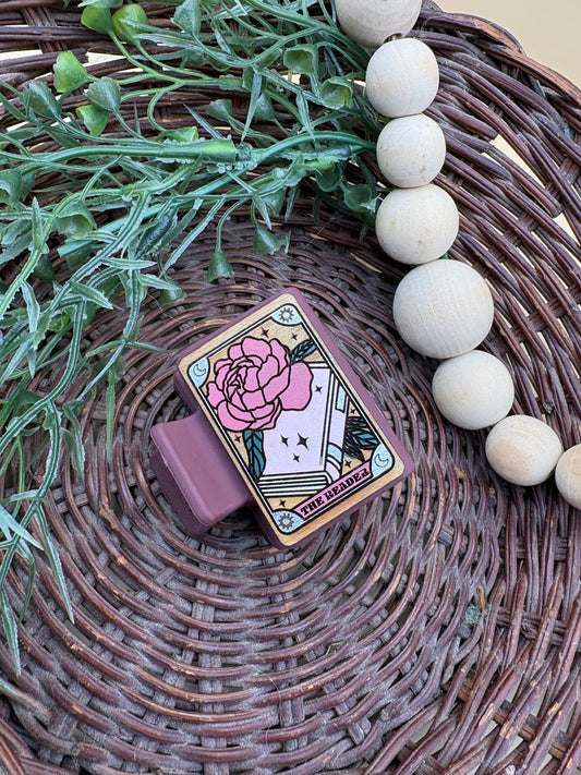 The Reader Tarot Card Mini Hair/Claw Clip