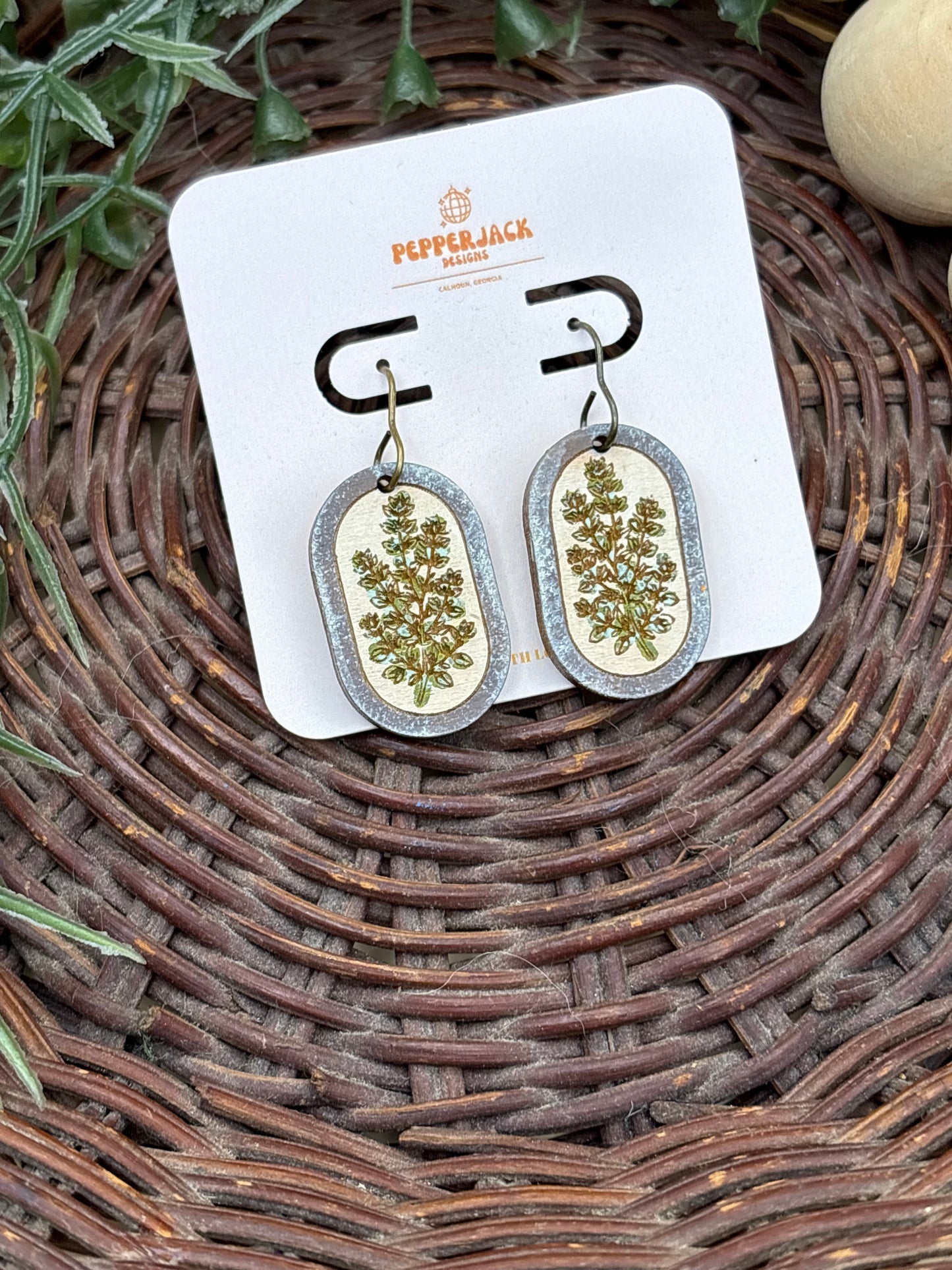 Herb Earrings