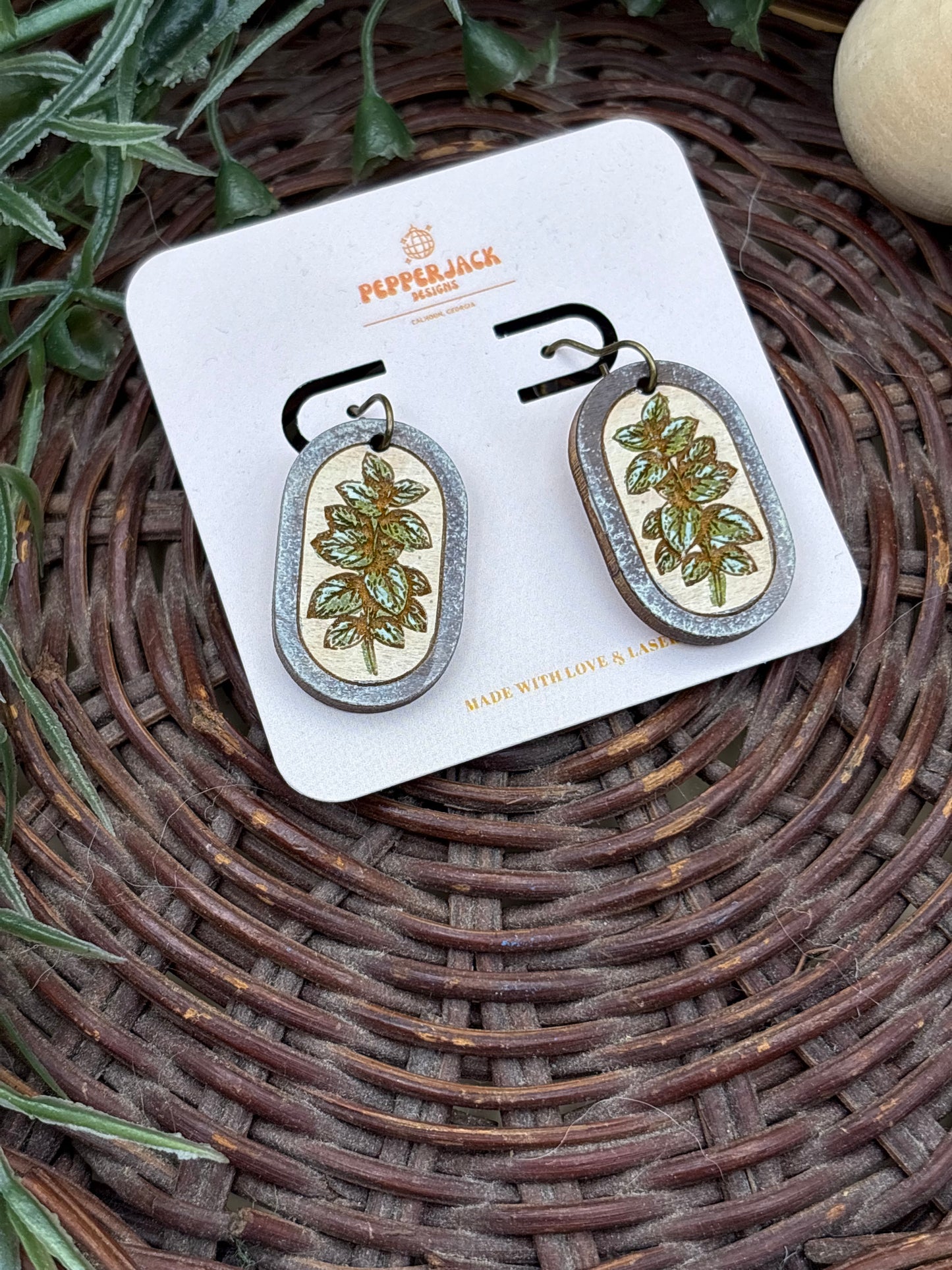 Herb Earrings