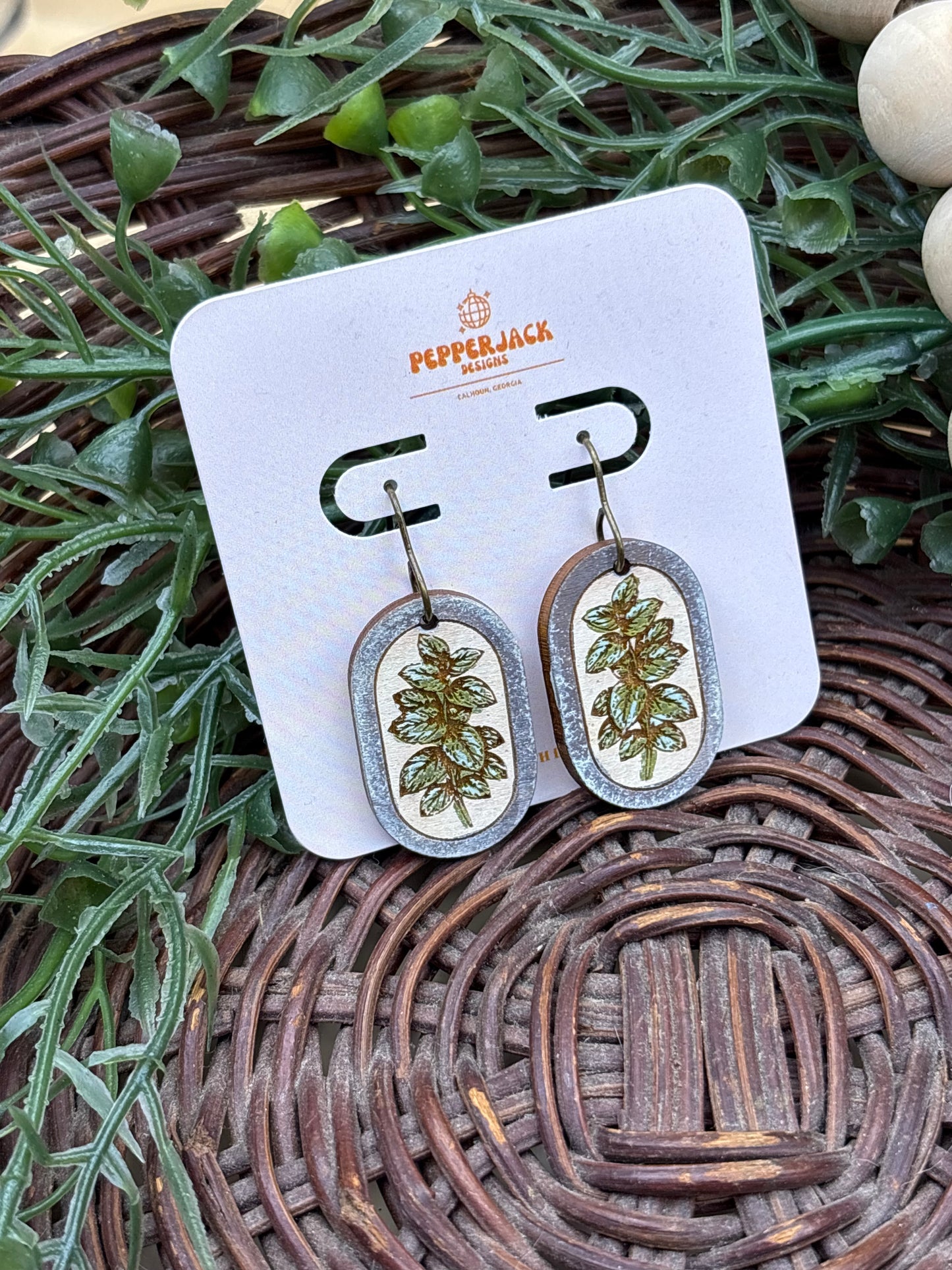Herb Earrings