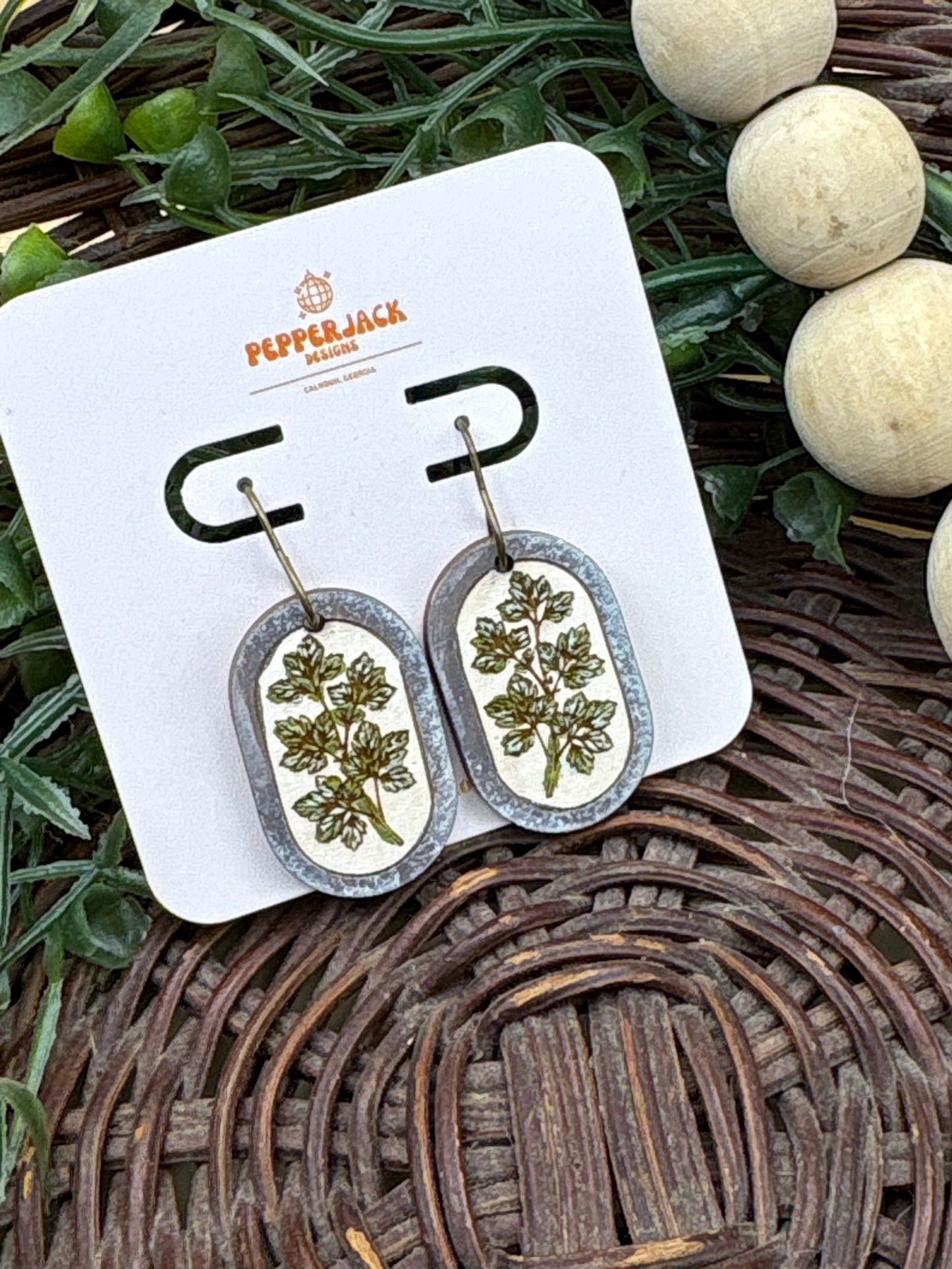 Herb Earrings