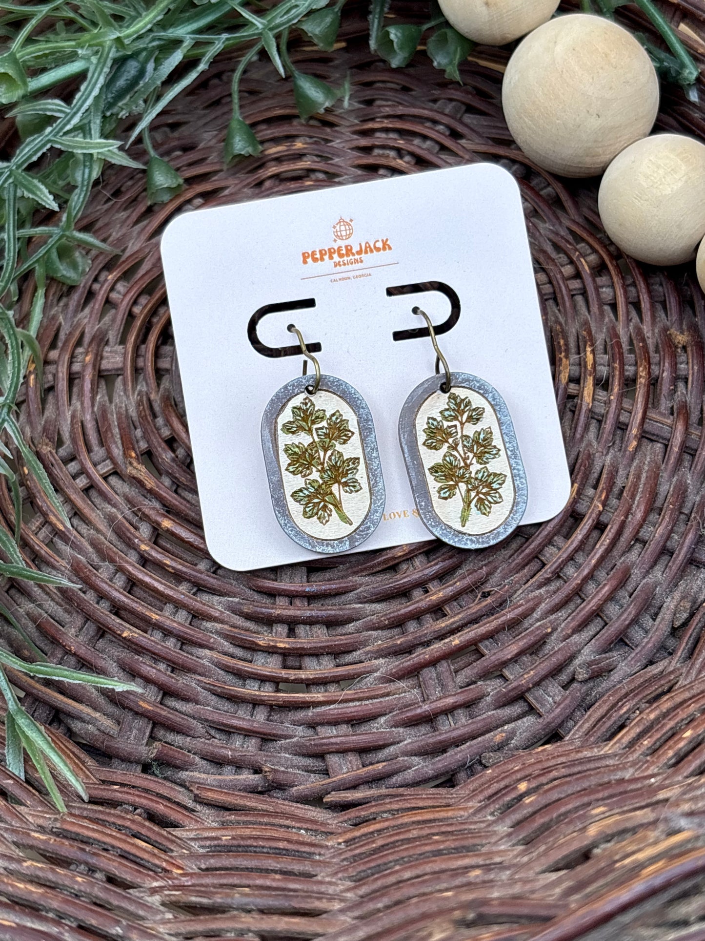 Herb Earrings