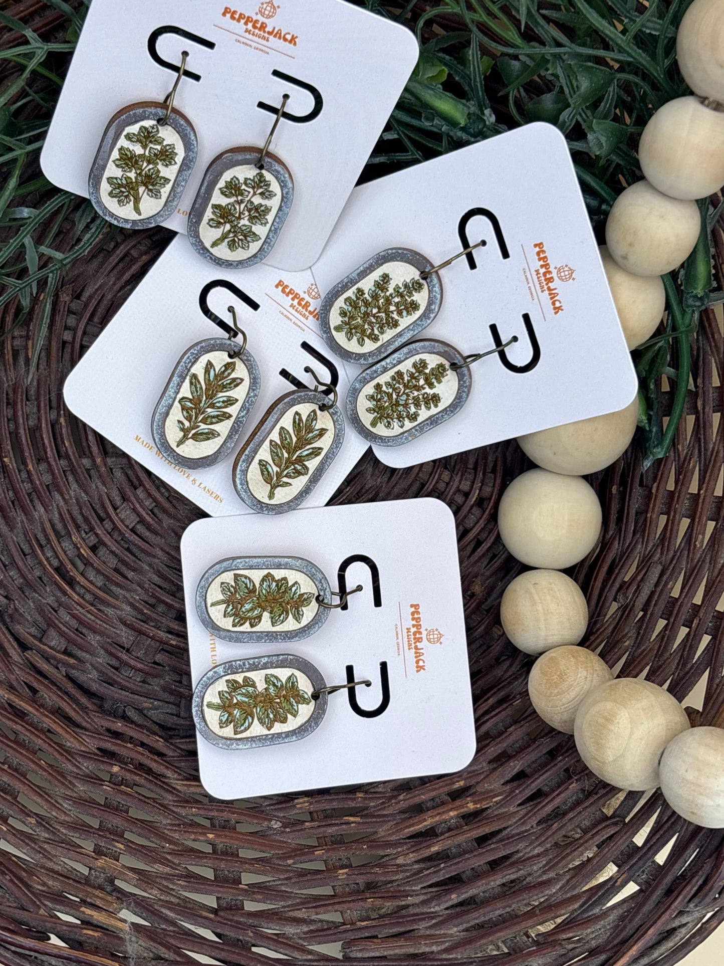 Herb Earrings