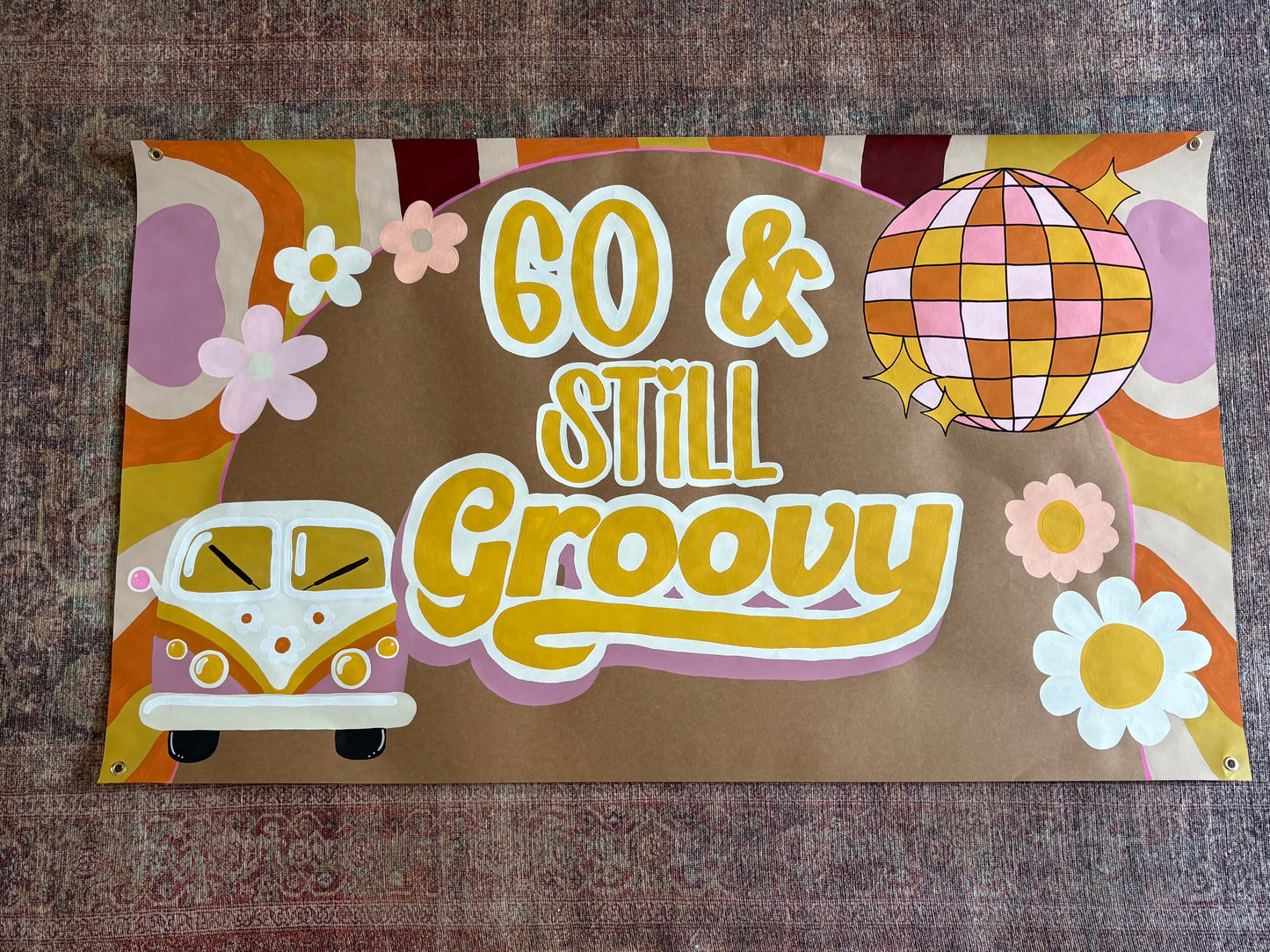 Custom Hand-Painted Birthday Banners