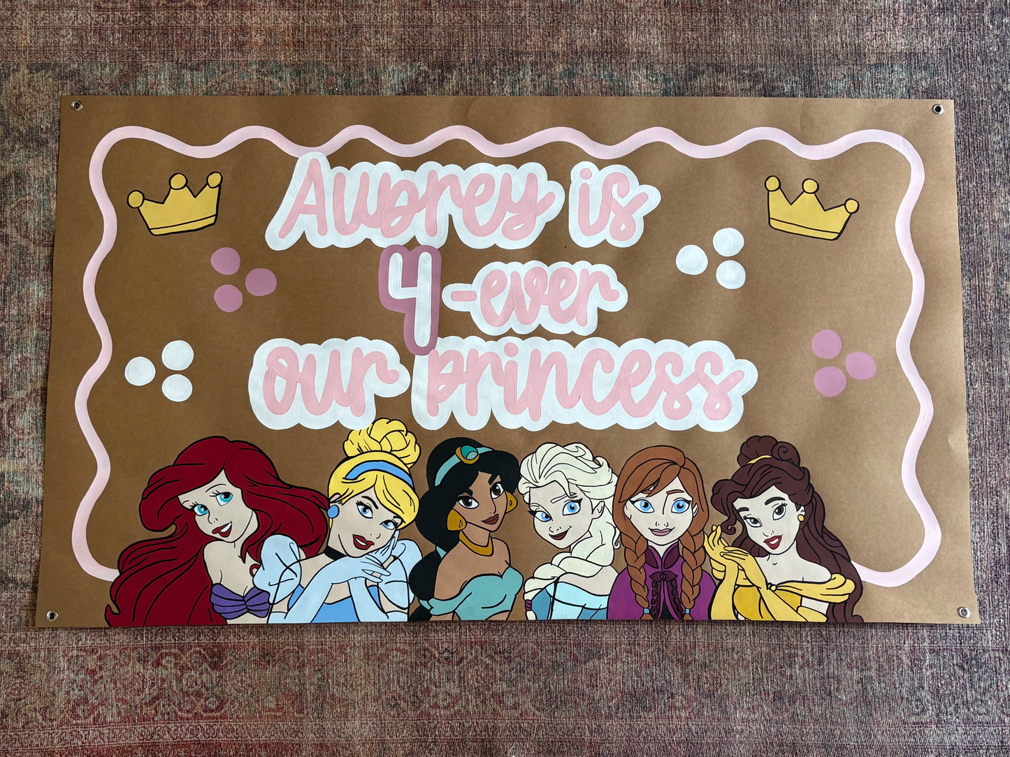 Custom Hand-Painted Birthday Banners
