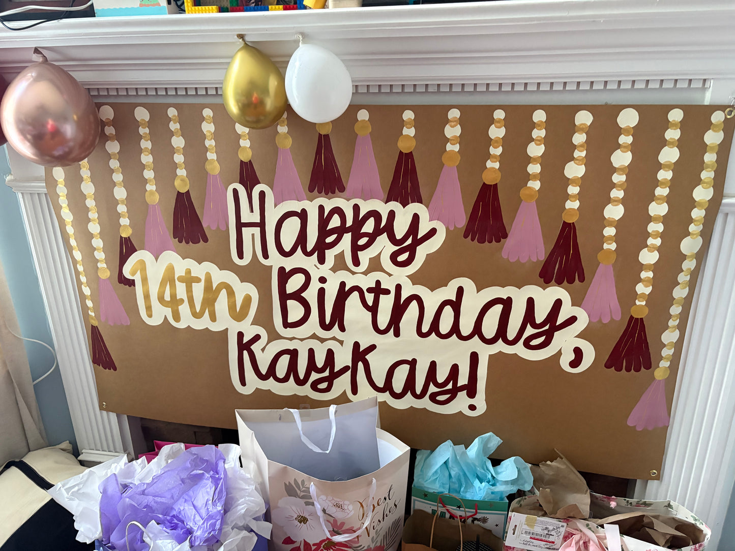 Custom Hand-Painted Birthday Banners