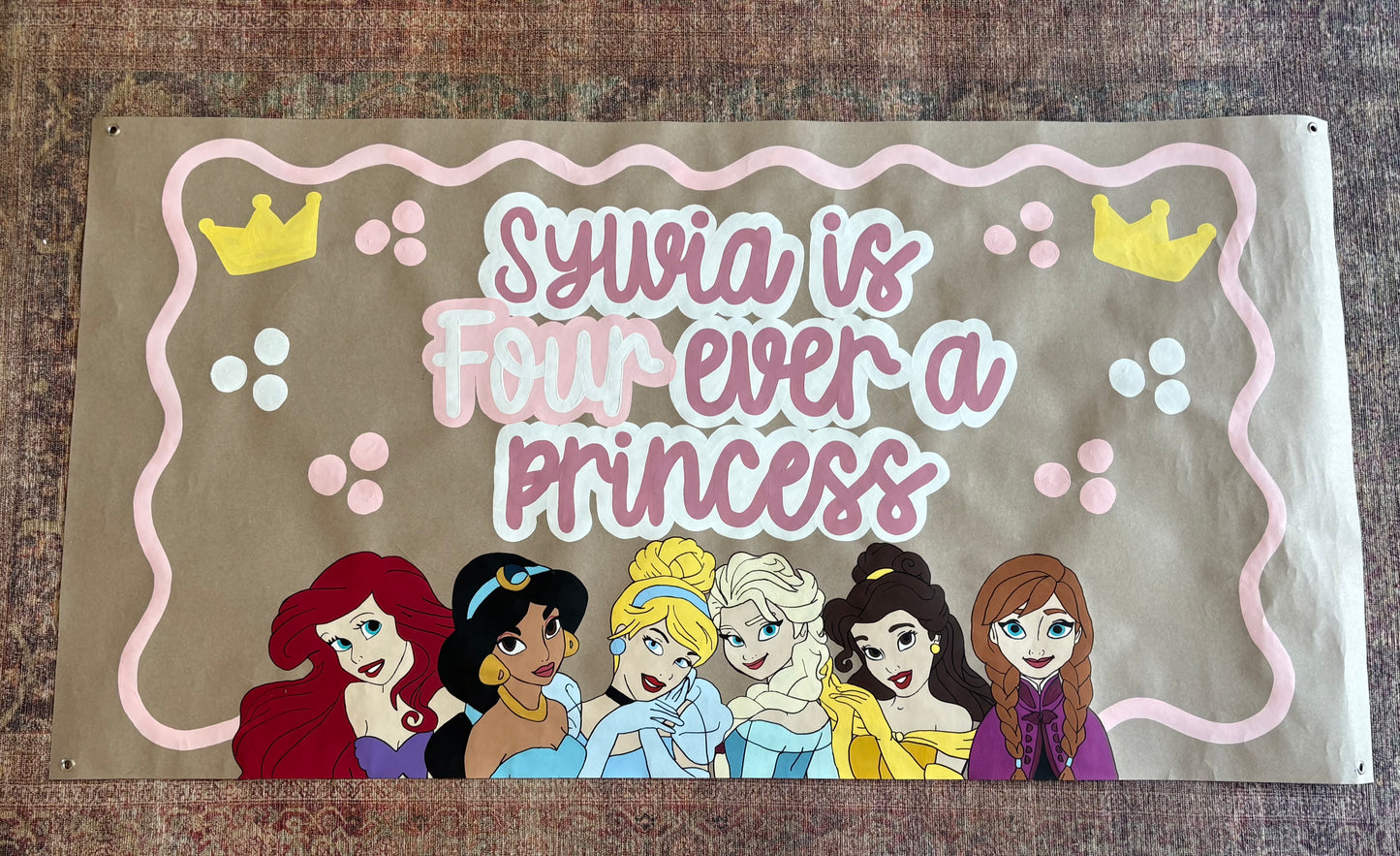 Custom Hand-Painted Birthday Banners