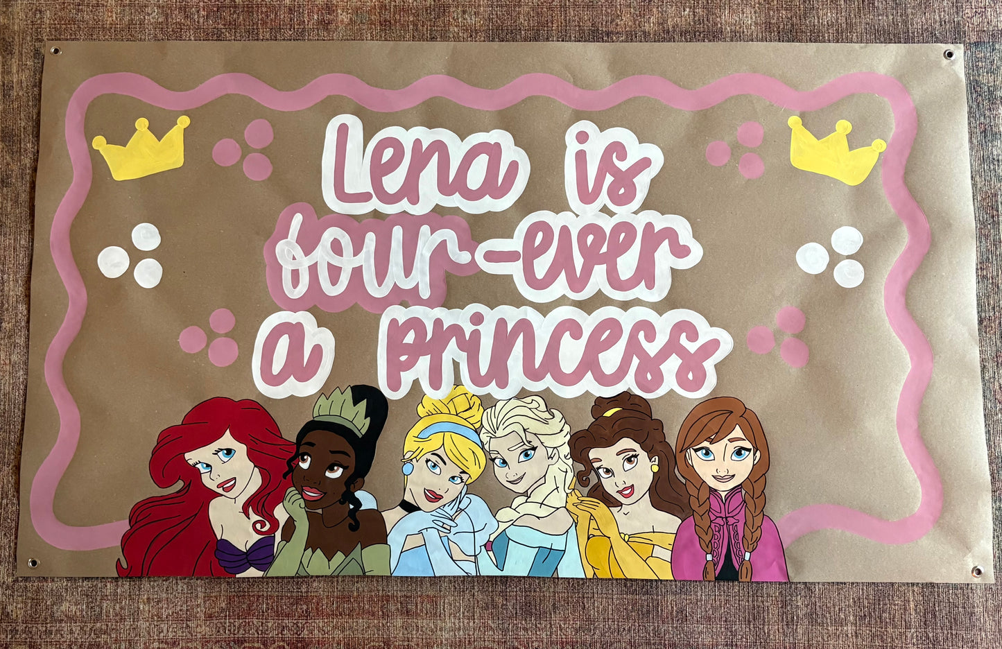 Custom Hand-Painted Birthday Banners