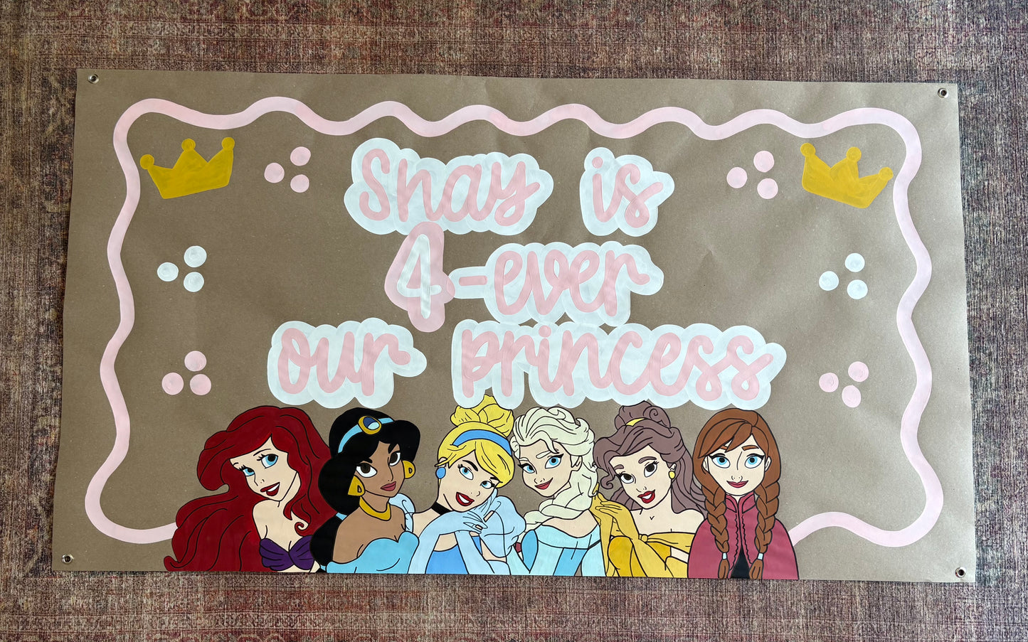 Custom Hand-Painted Birthday Banners