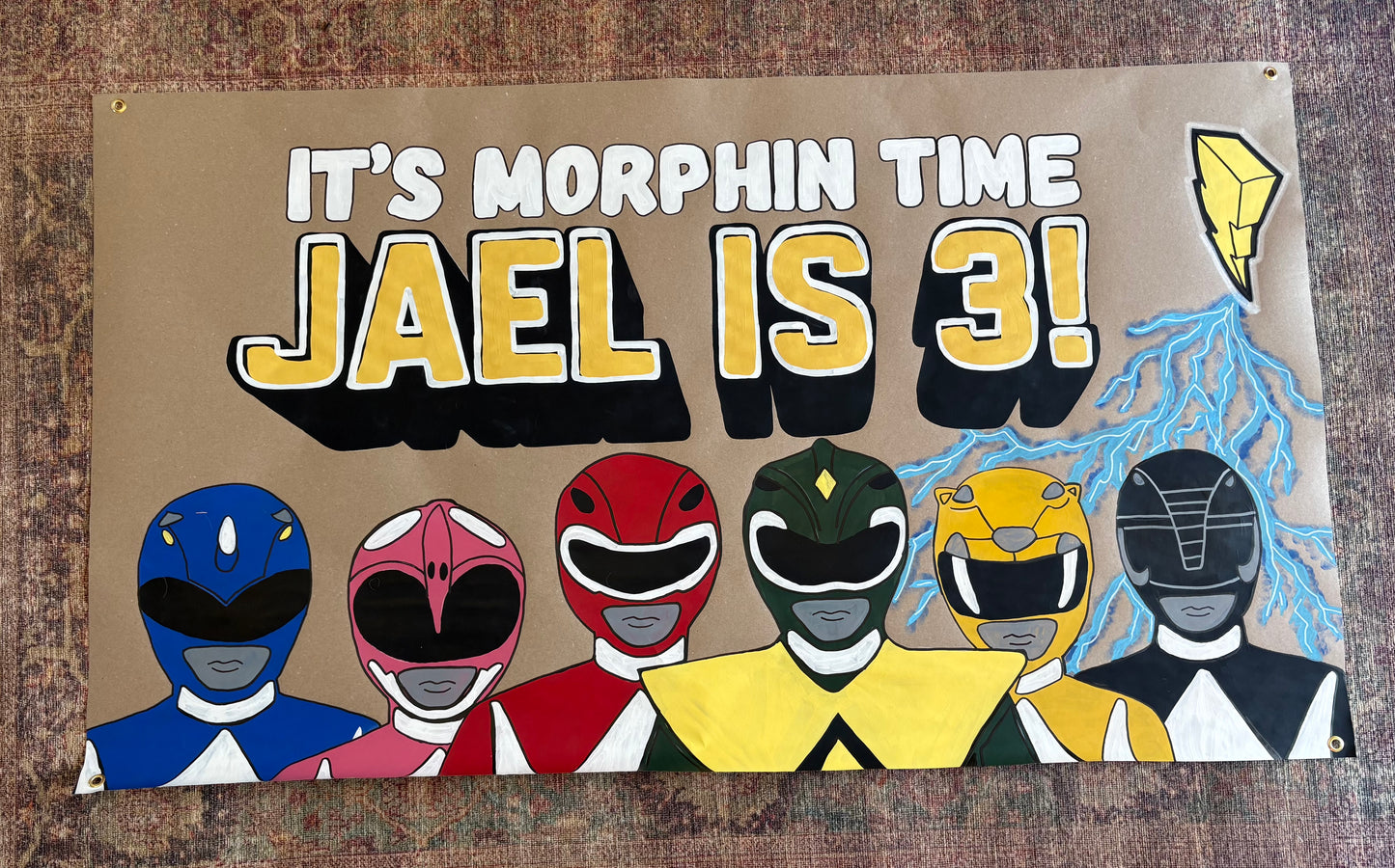 Custom Hand-Painted Birthday Banners