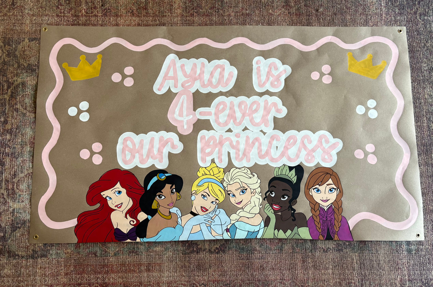 Custom Hand-Painted Birthday Banners