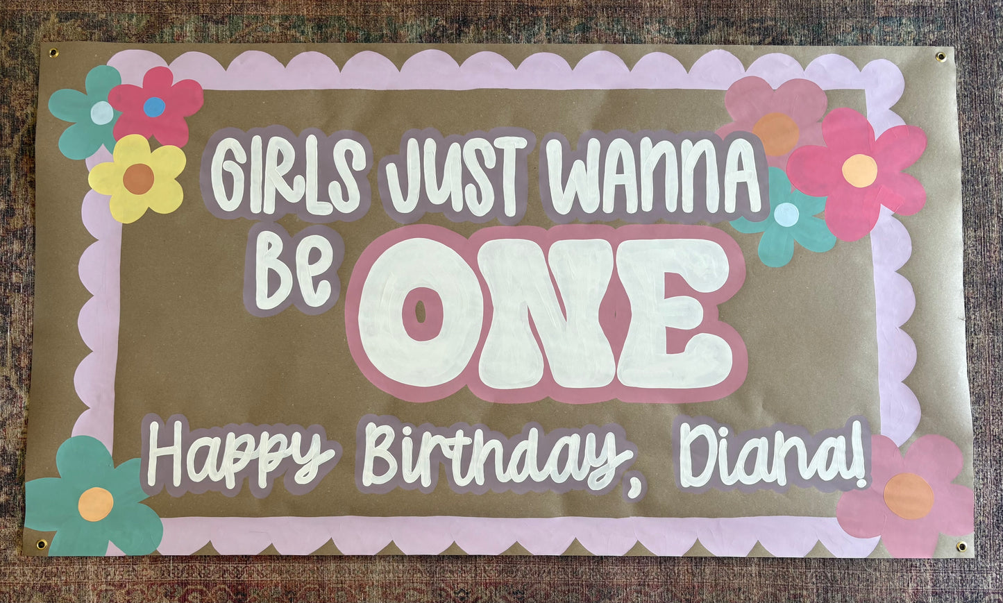Custom Hand-Painted Birthday Banners