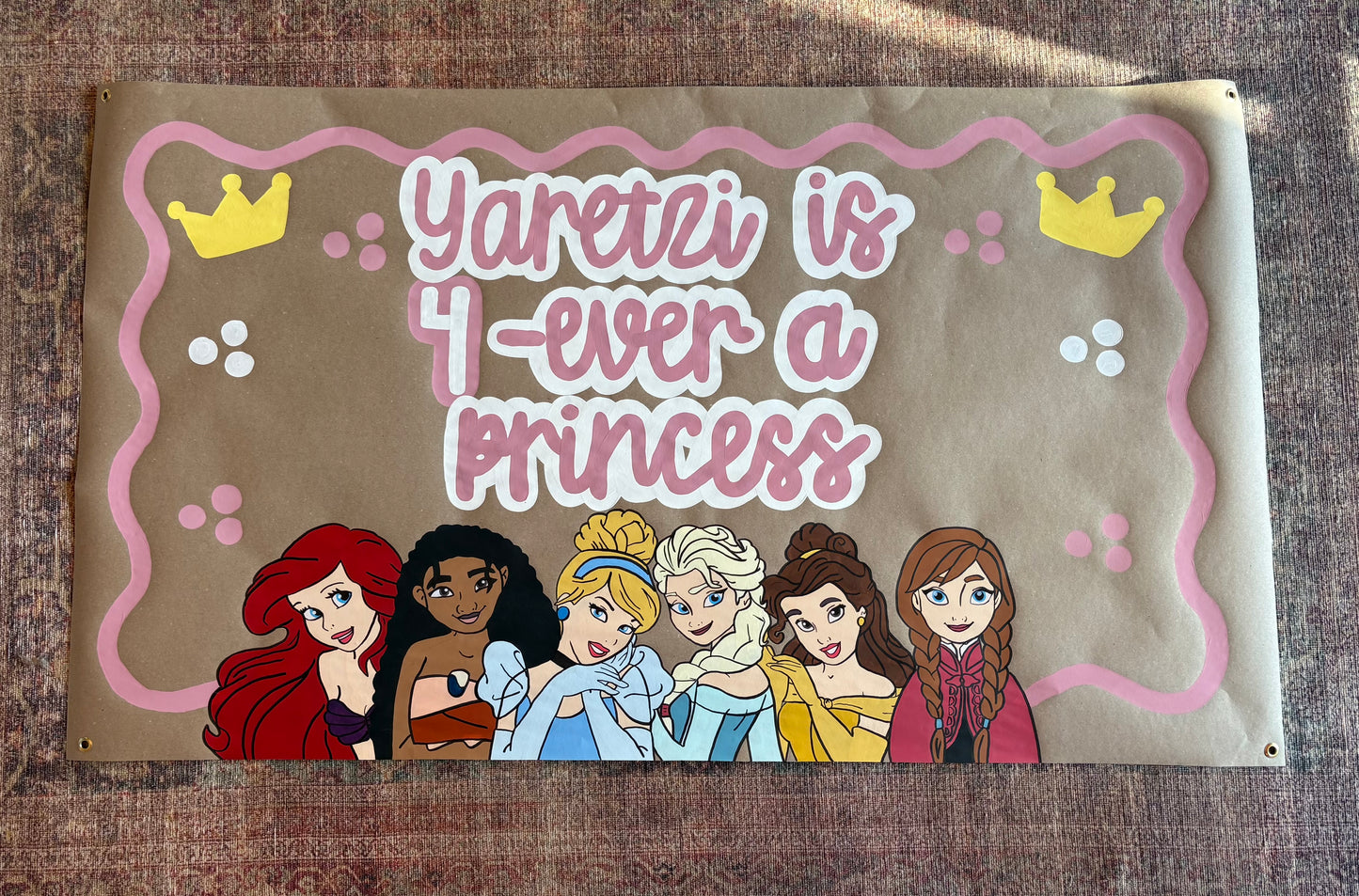 Custom Hand-Painted Birthday Banners