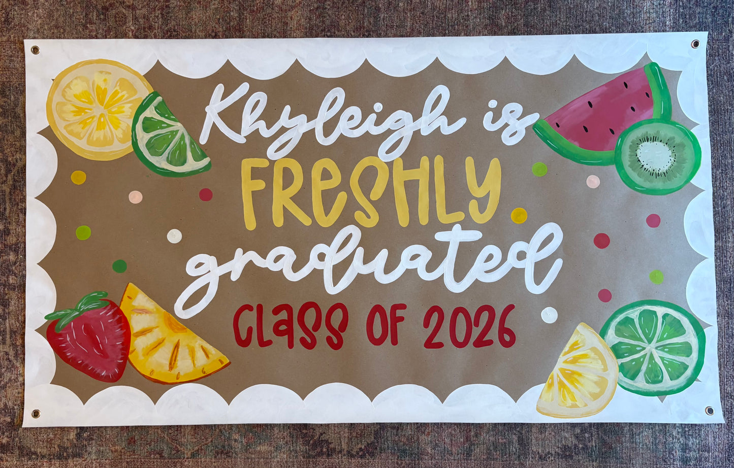Custom Hand-Painted Birthday Banners