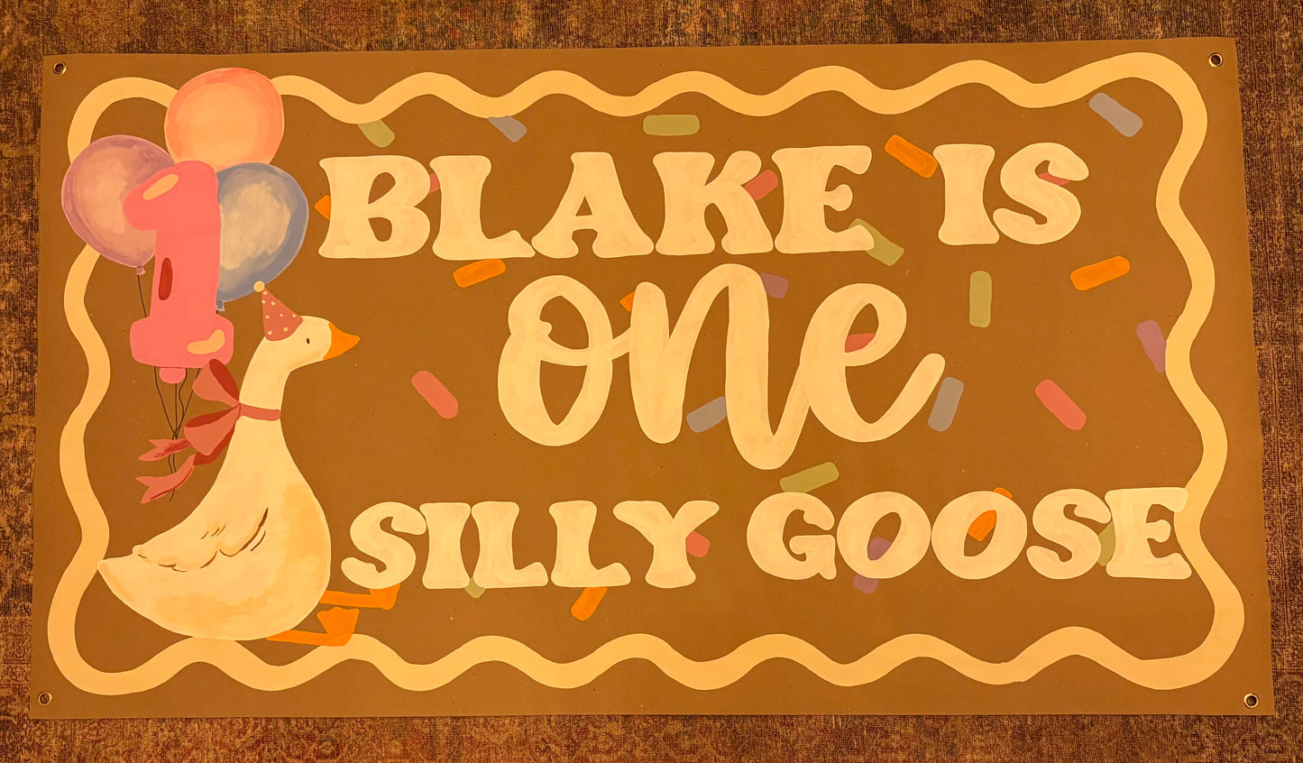 Custom Hand-Painted Birthday Banners
