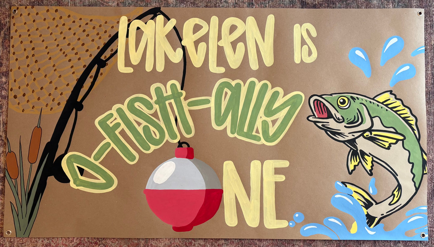 Custom Hand-Painted Birthday Banners