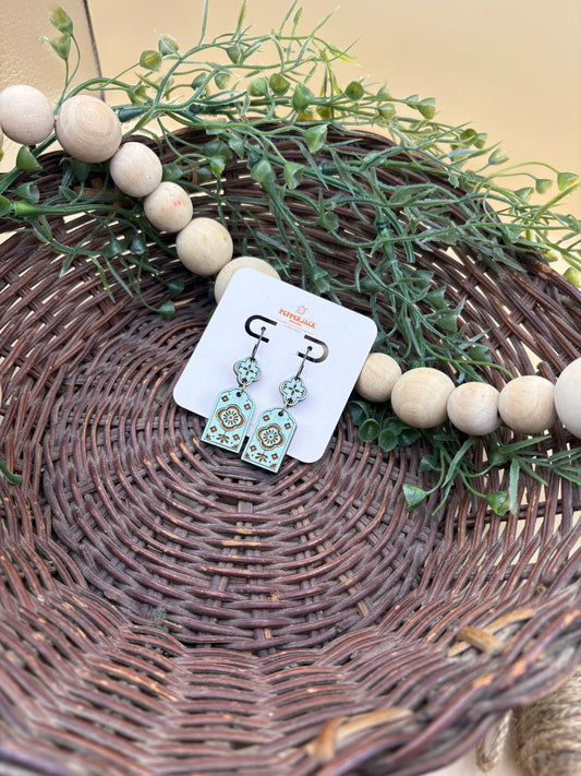 Cottagecore Tile Earrings