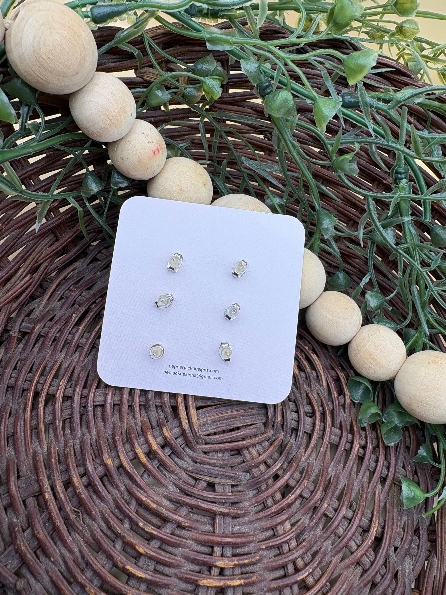 Arched Bookshelf Studs - Set of 3