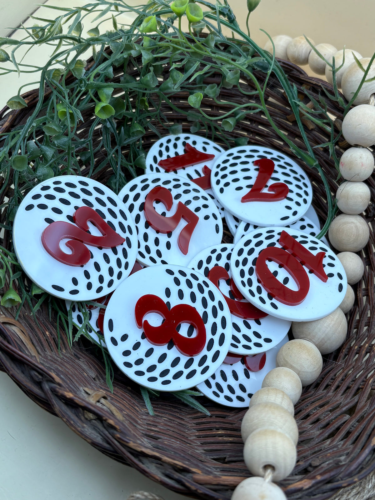 Golf Baby Milestone Signs, First Year Monthly Milestone Set, Interchangeable Golf Ball Numbers, Baby Boy Month Photo Prop, Golf Baby Gift