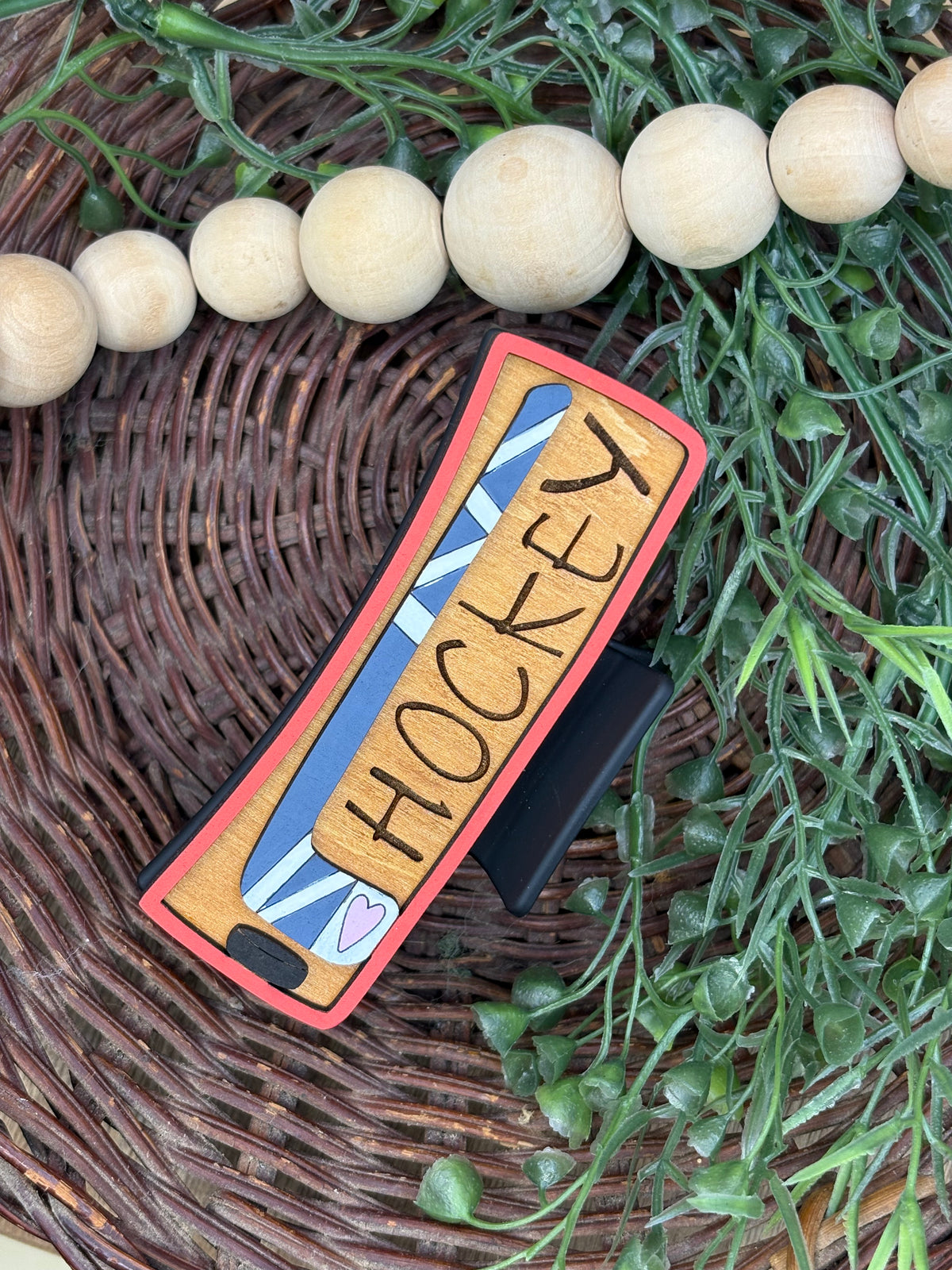 Hockey Claw Clip