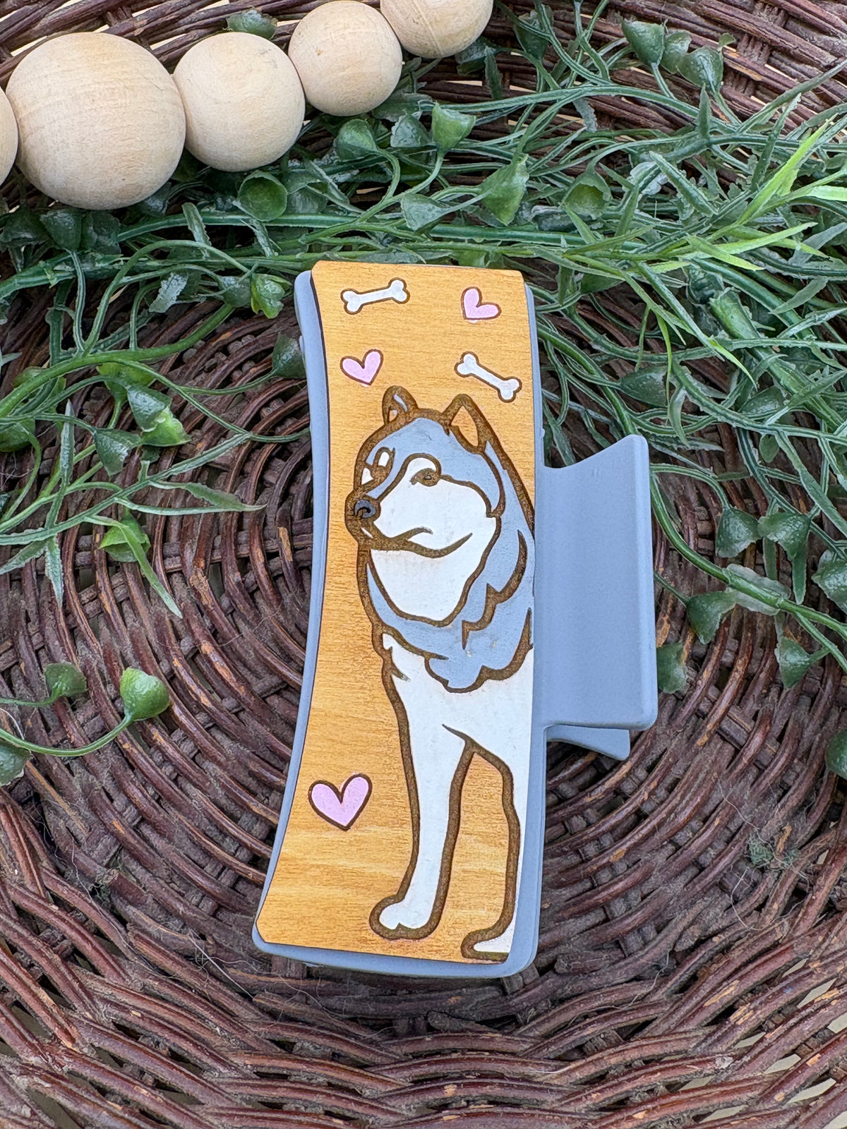 Husky Claw Clip