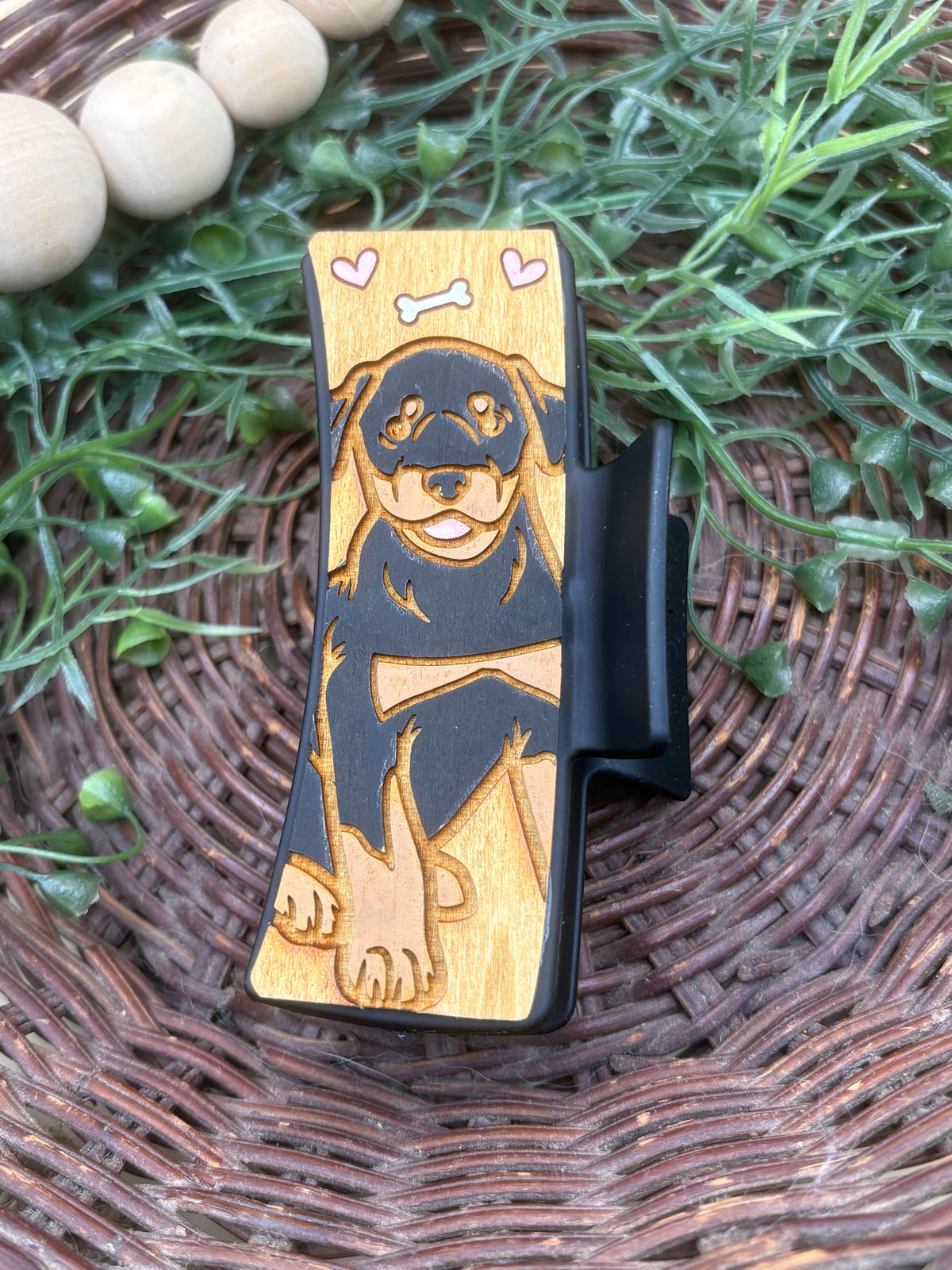Rottweiler Puppy Claw Clip
