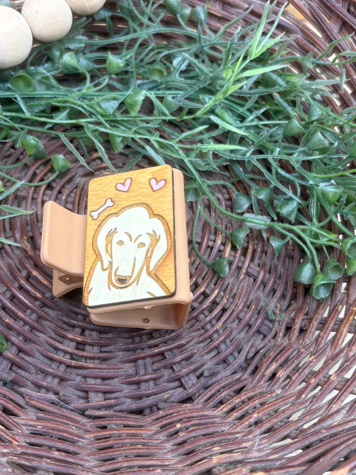 Borzoi Claw Clip