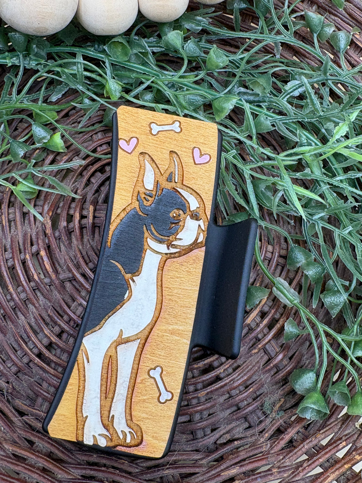 Boston Terrier Claw Clip