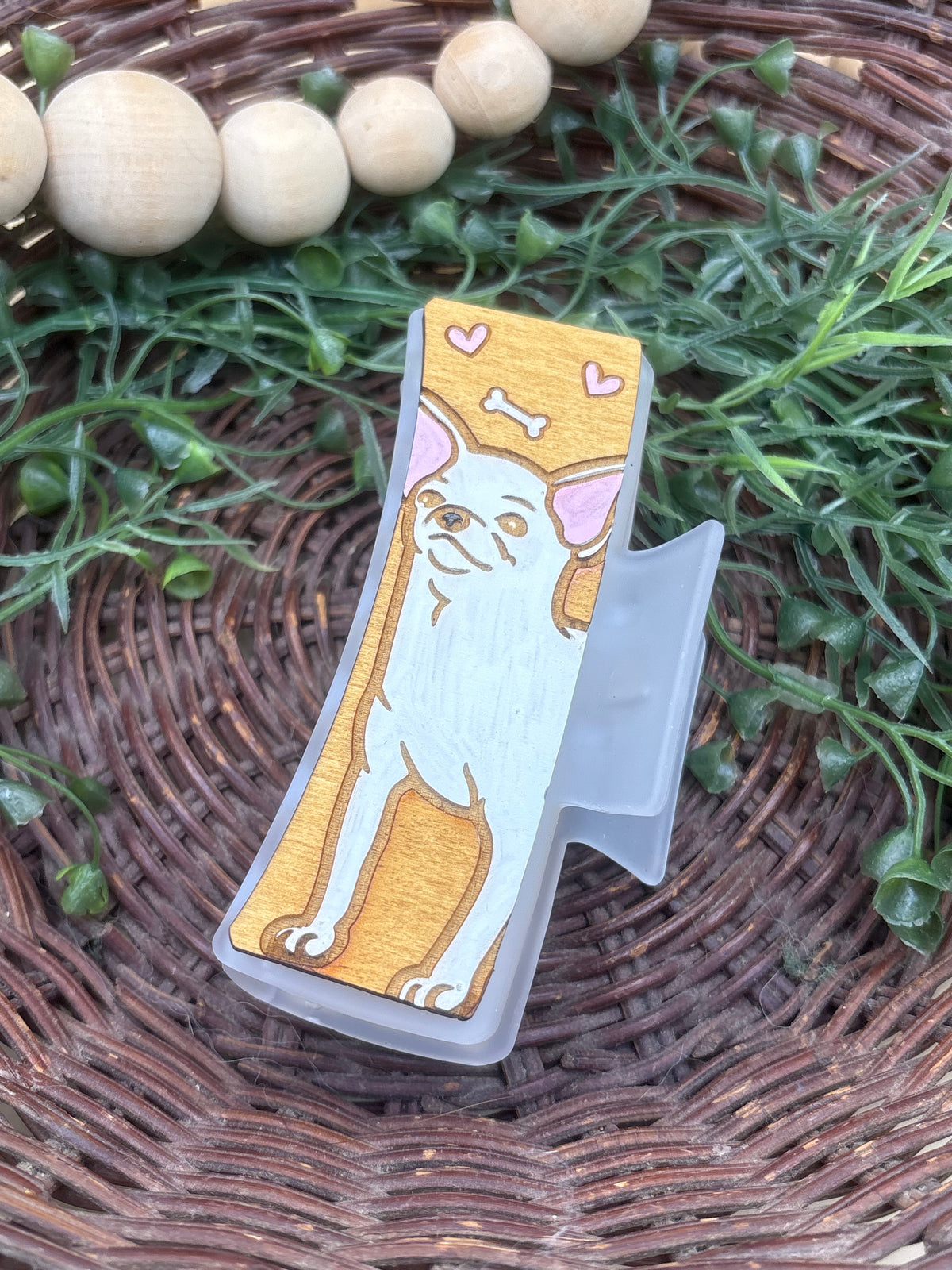 Chihuahua Claw Clip