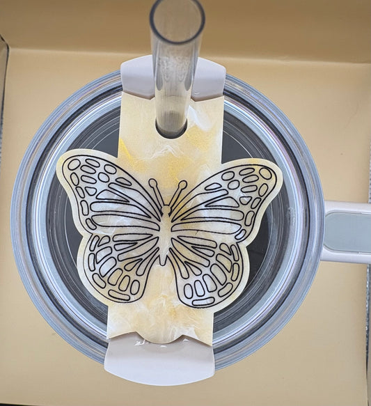 Butterfly 30oz Tumbler Topper