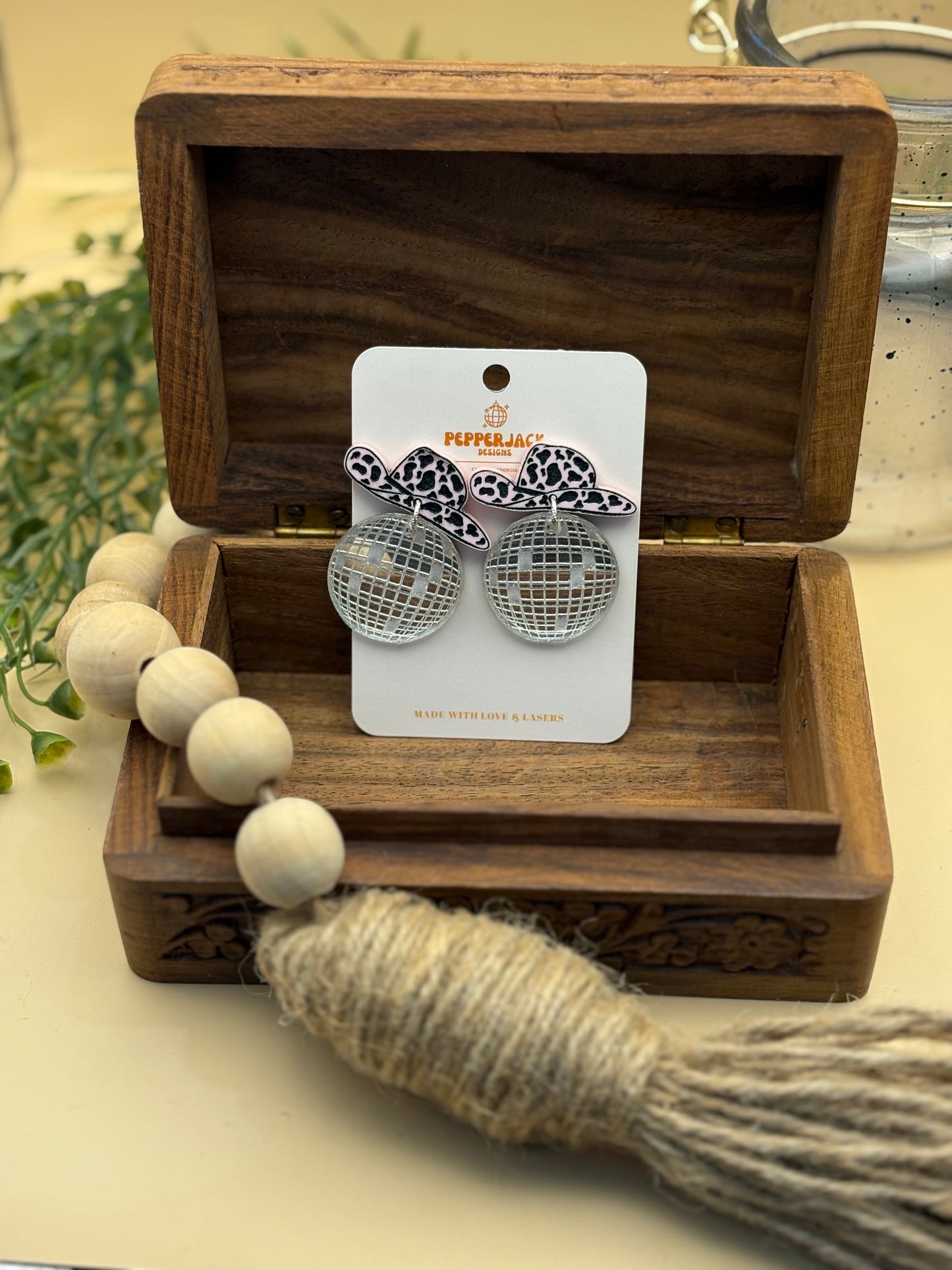 Disco Cowgirl Earrings