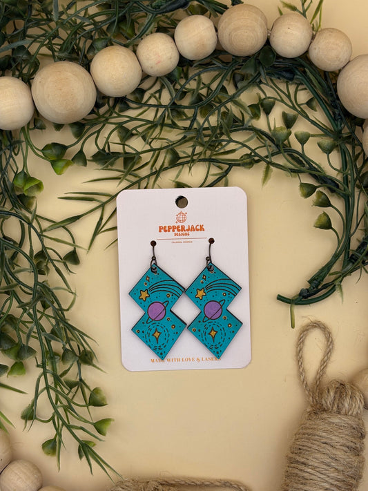 Outerspace Earrings