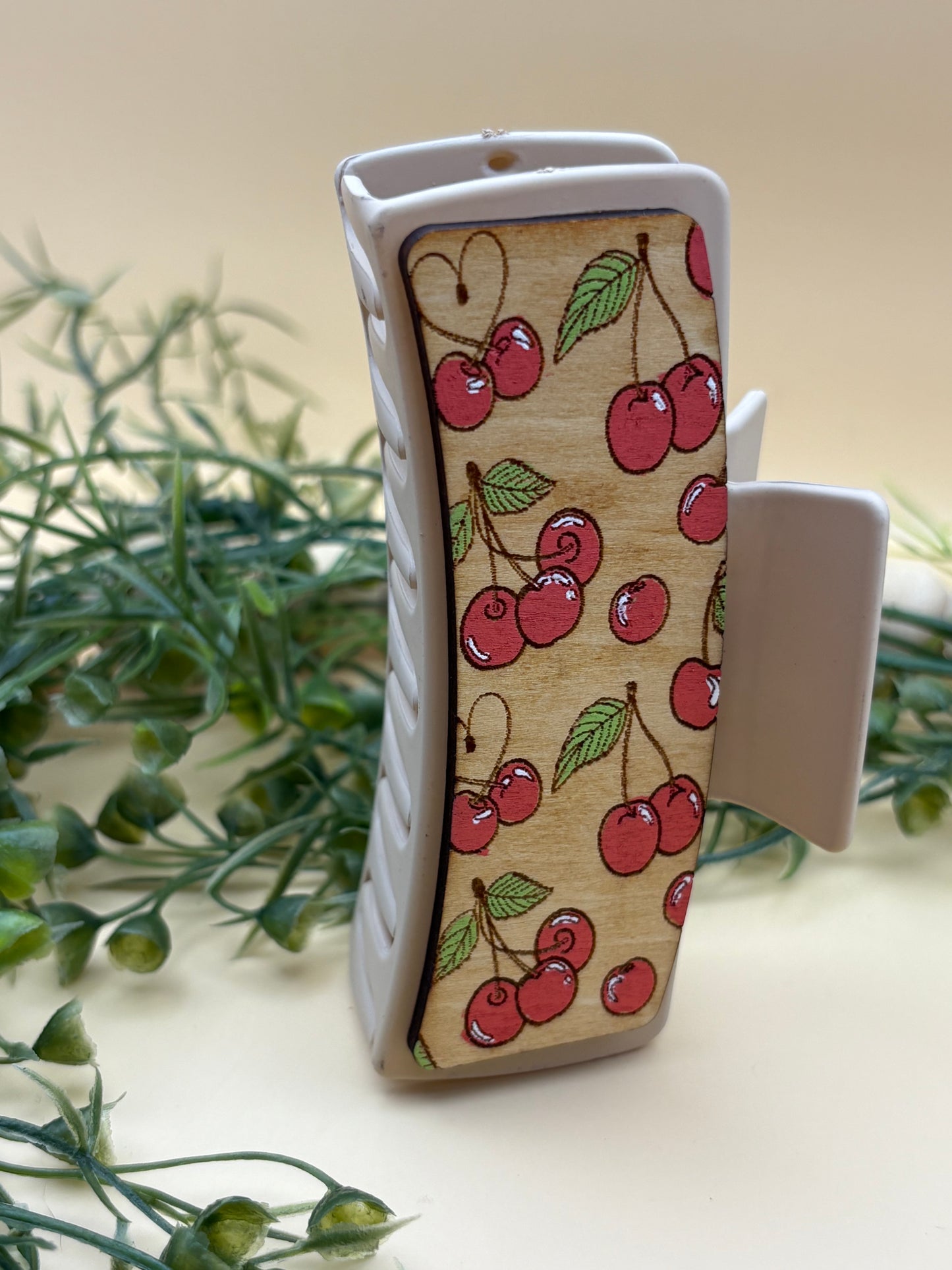 Cherries Claw Clip
