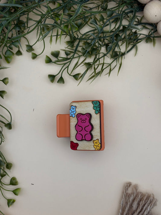 Gummy Bear Mini Claw Clip