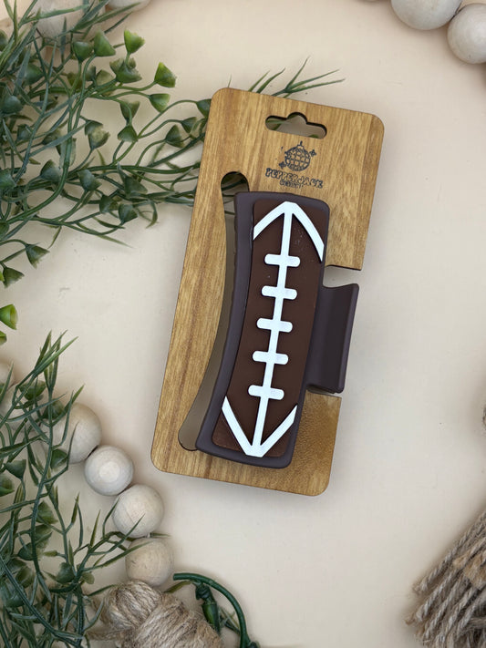 Football Hair/Claw Clip