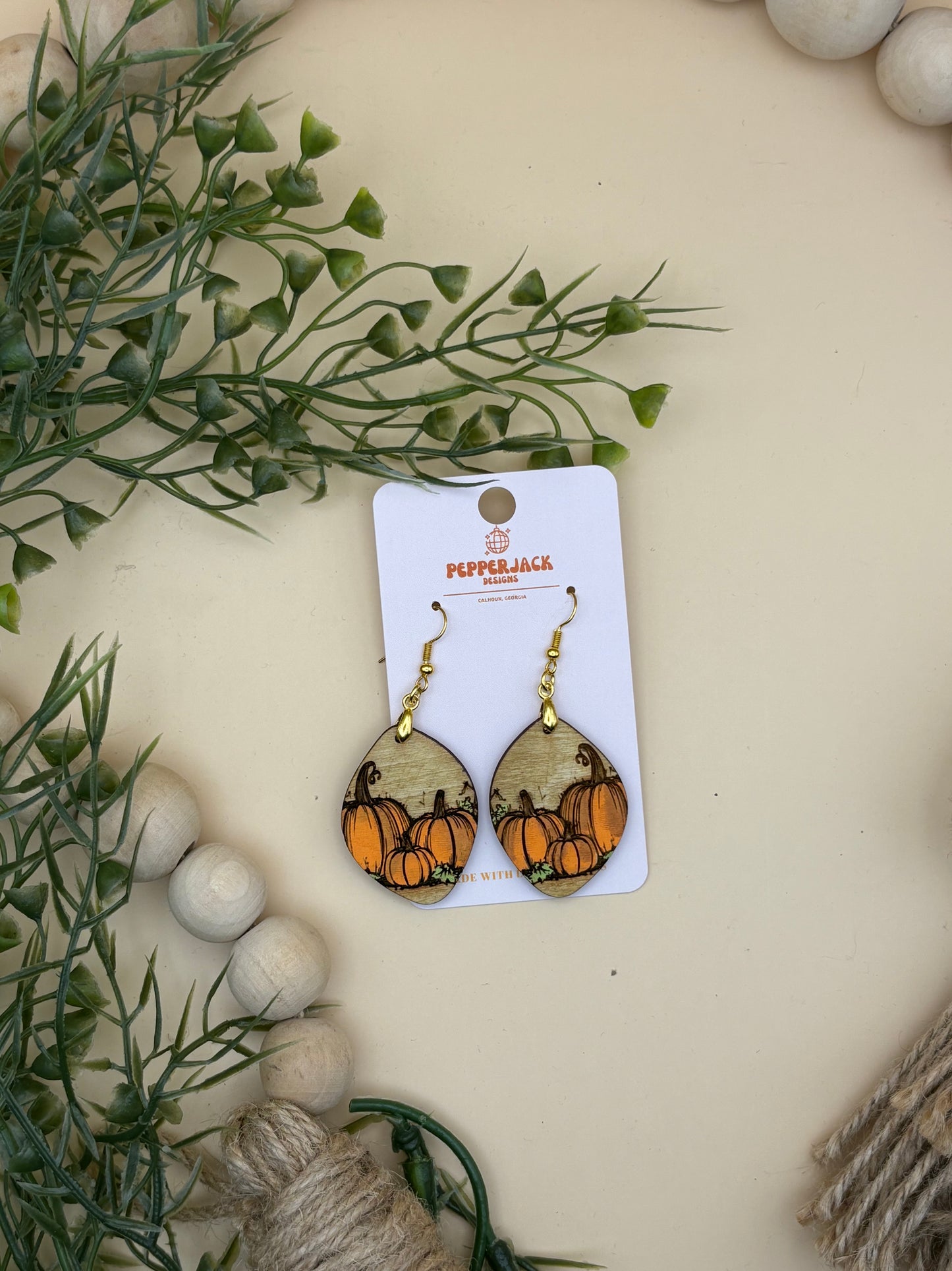 Pumpkin Patch Earrings