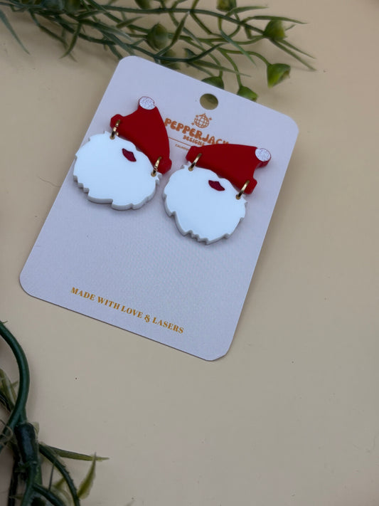Santa Acrylic 2-Piece Earrings