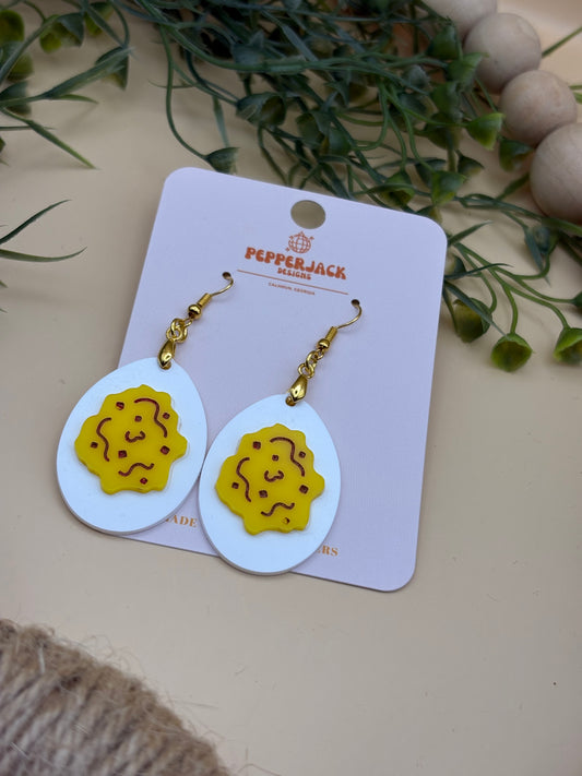 Deviled Egg Earrings