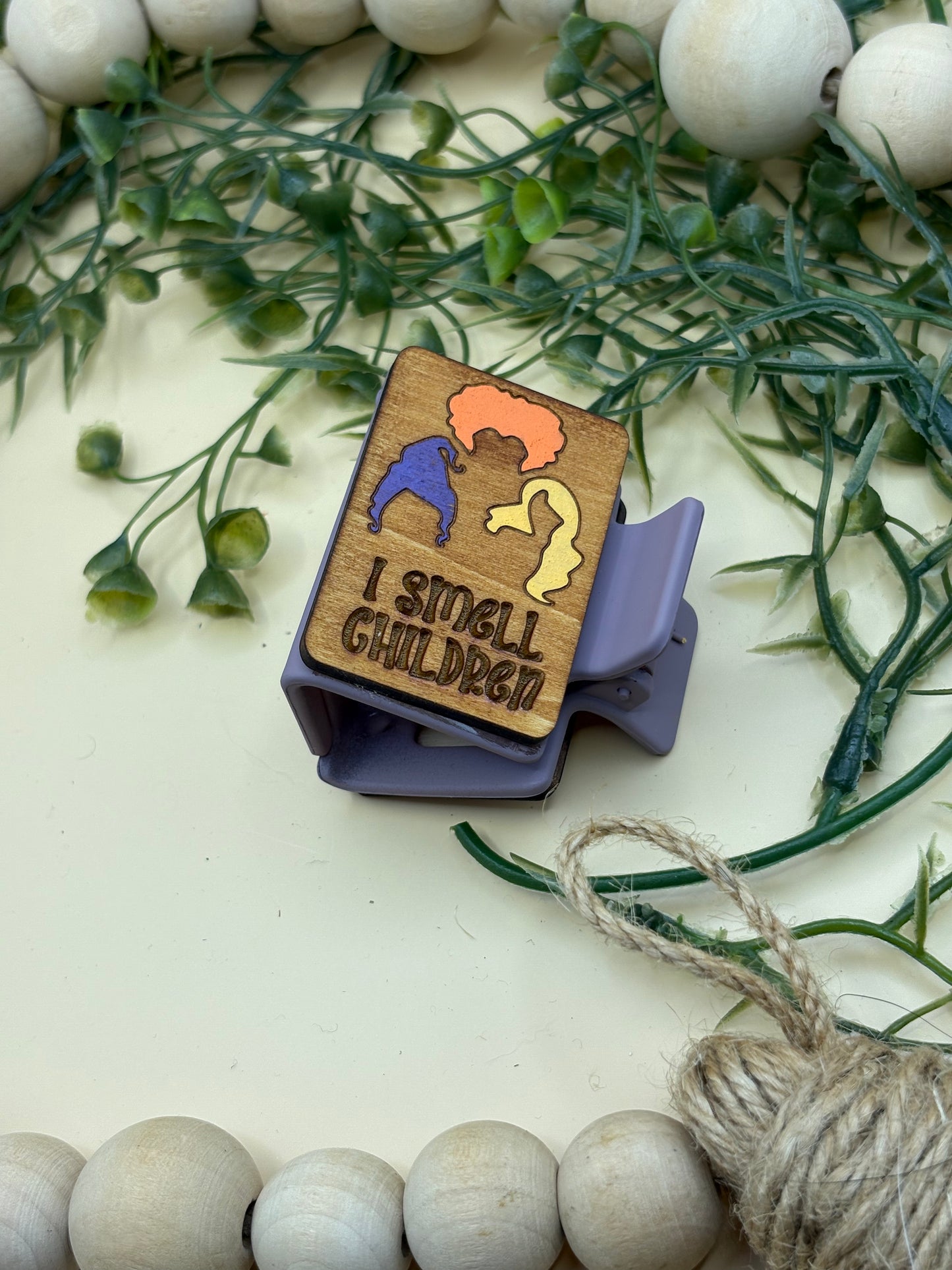 Sanderson Sisters I Smell Children Mini Claw Clip