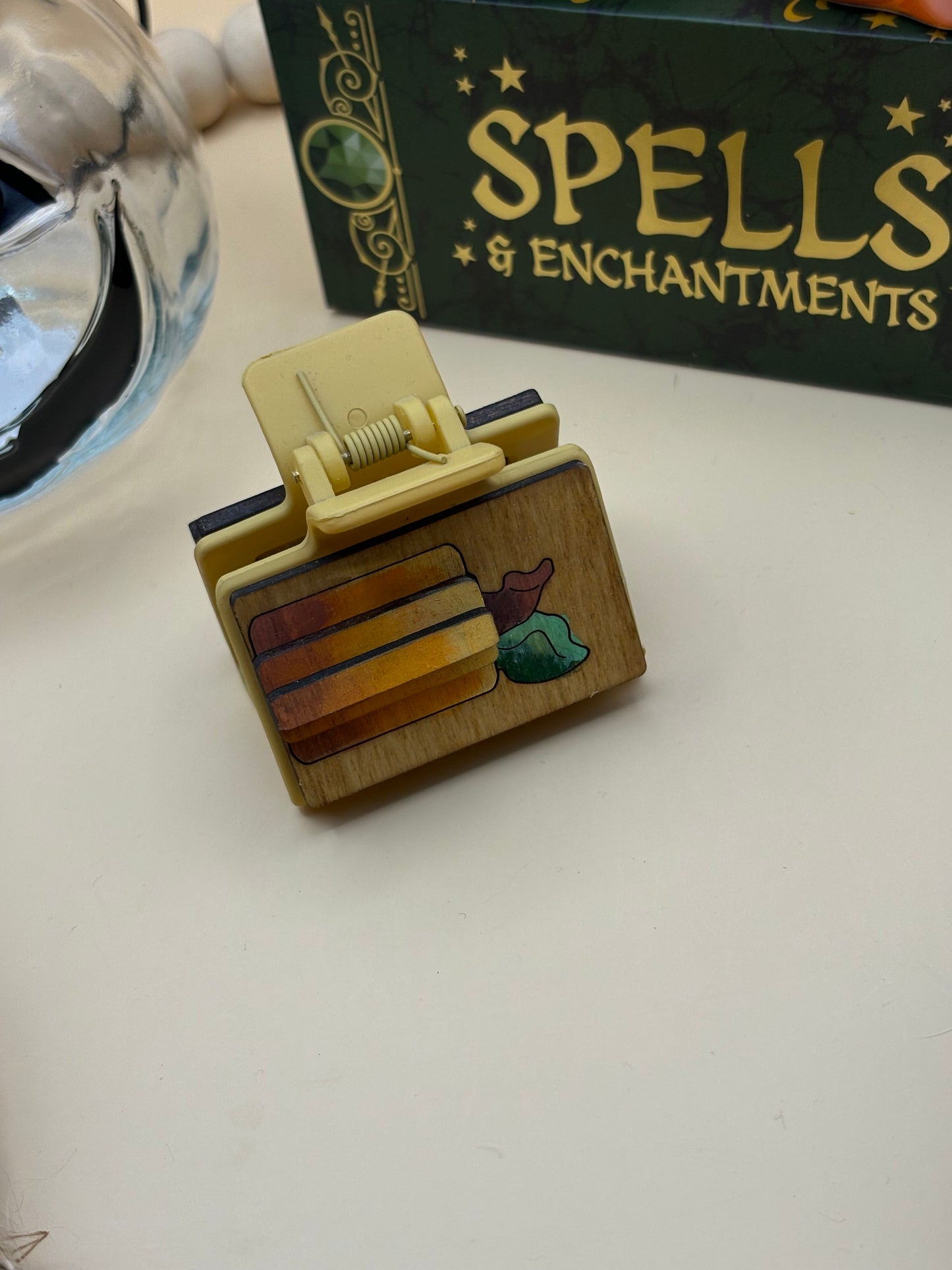 3D Pumpkin Mini Claw/Hair Clip