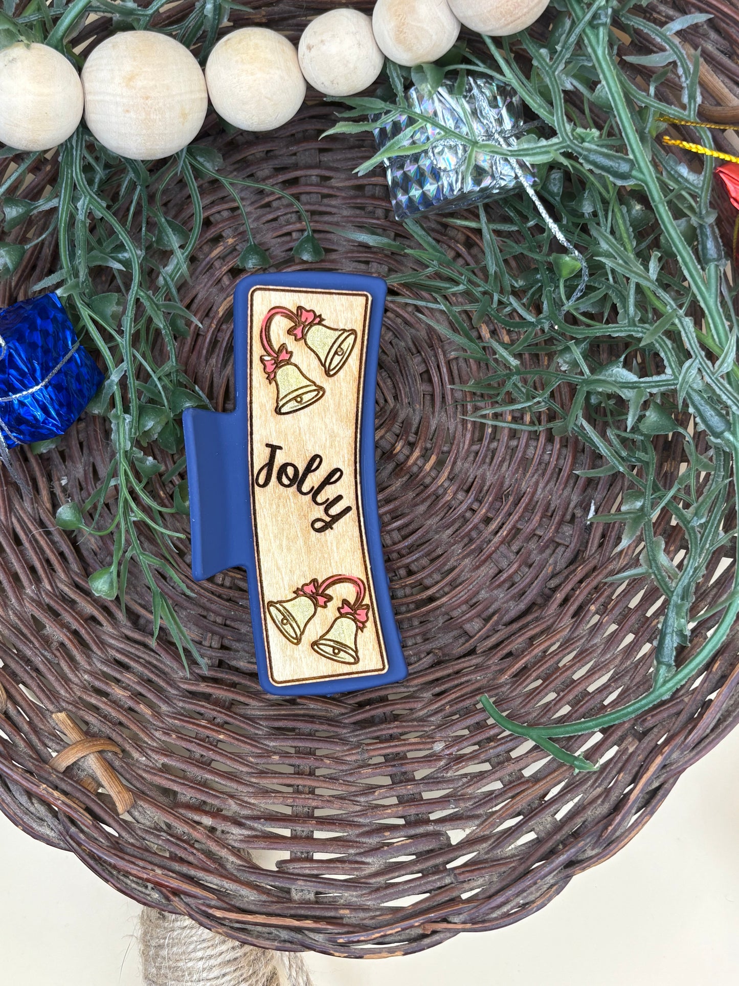 Jolly Bells Claw Clip