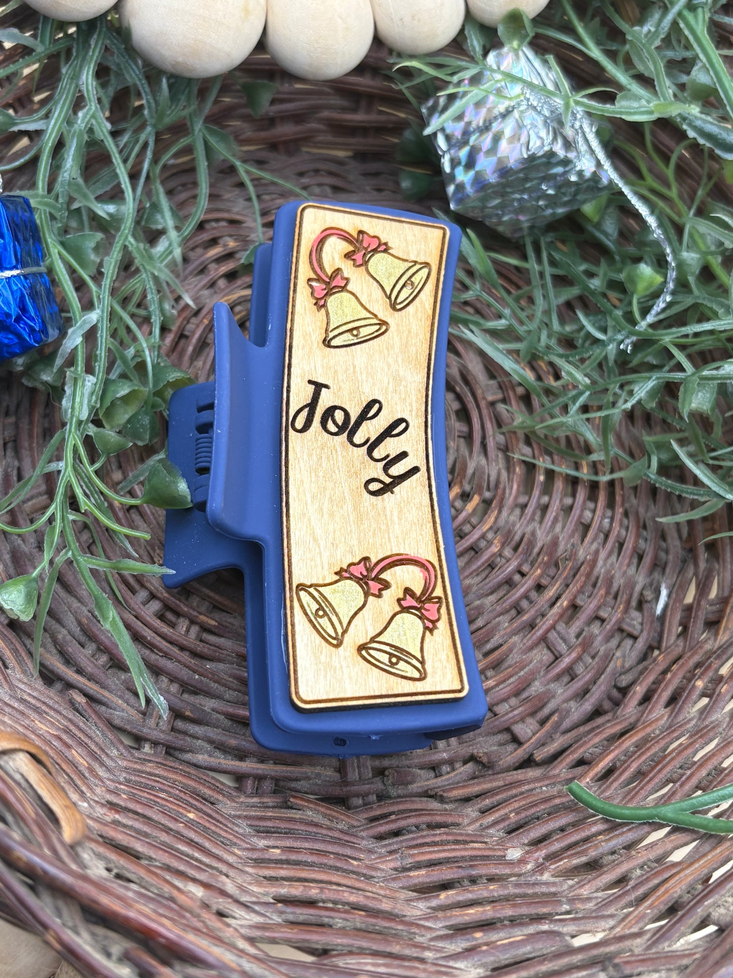 Jolly Bells Claw Clip