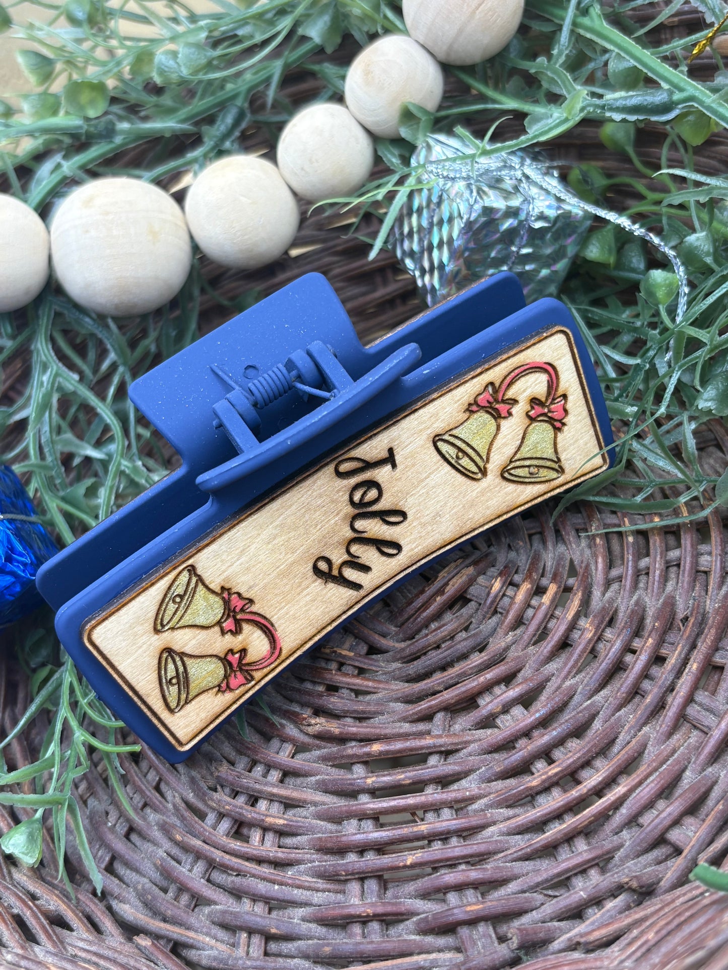 Jolly Bells Claw Clip