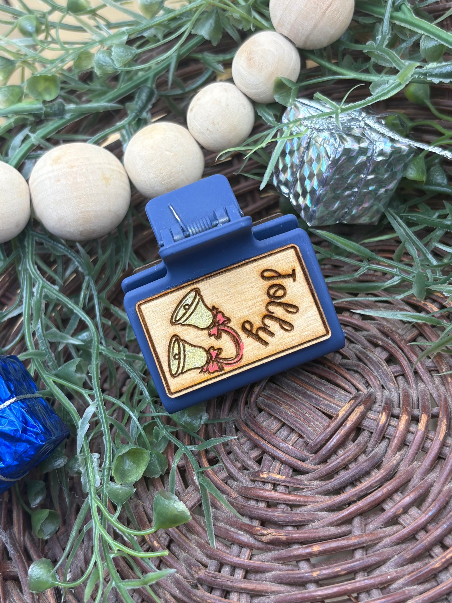 Jolly Bells Mini Claw/Hair Clip