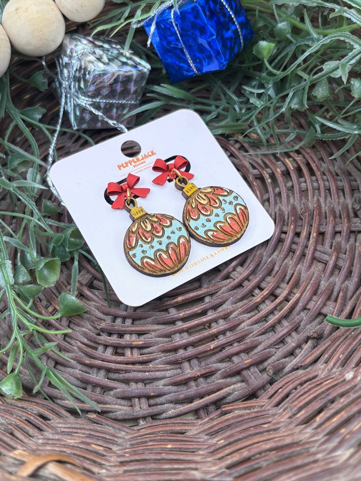 Cute Christmas Ornament Earrings
