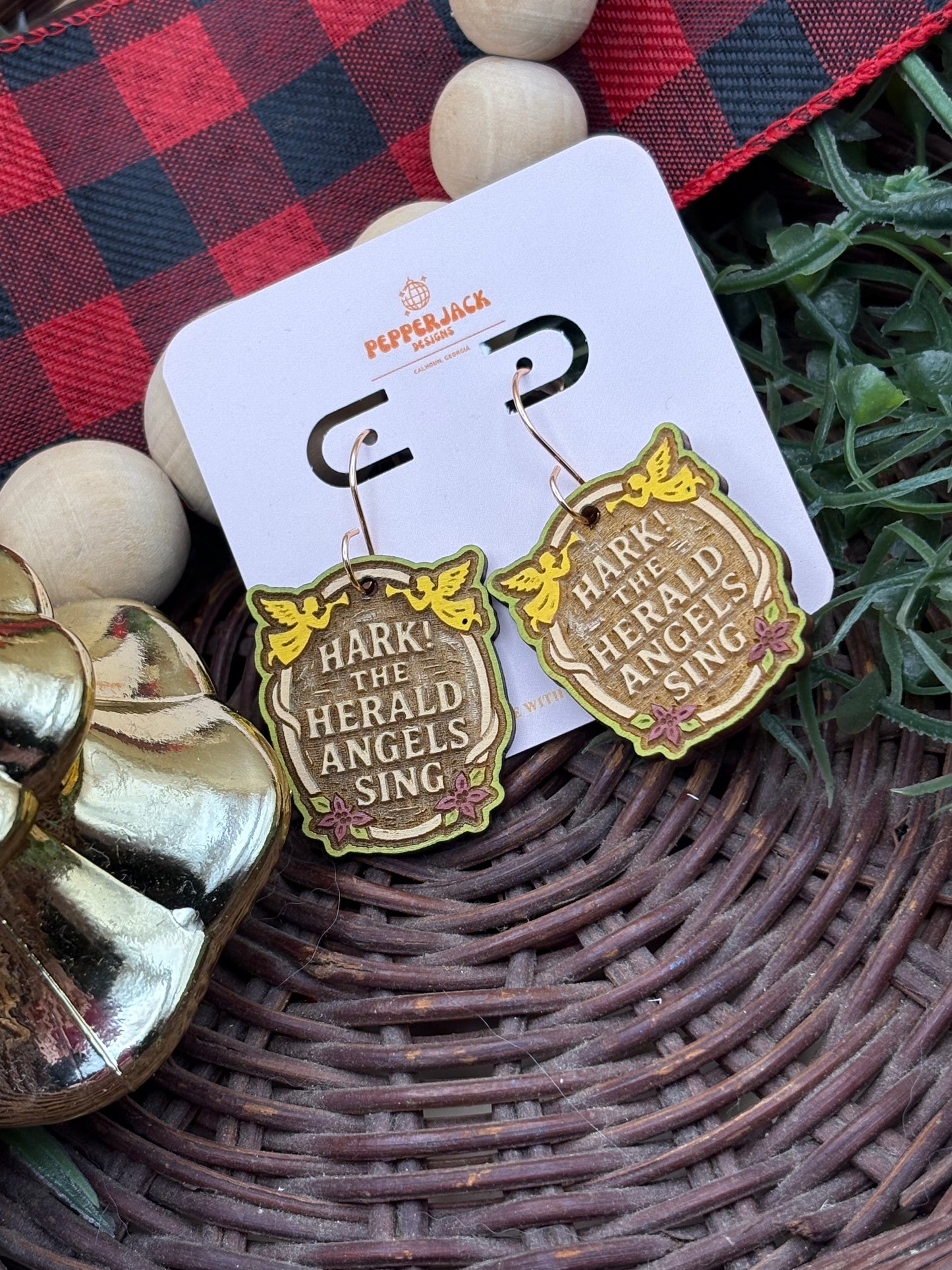Christmas Carols Earrings