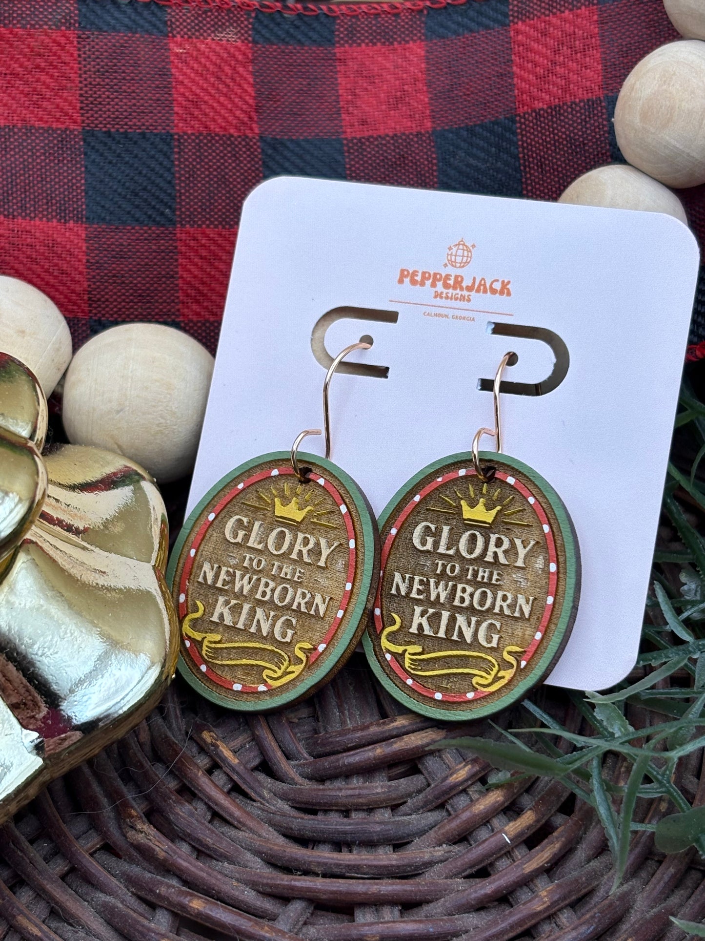 Christmas Carols Earrings