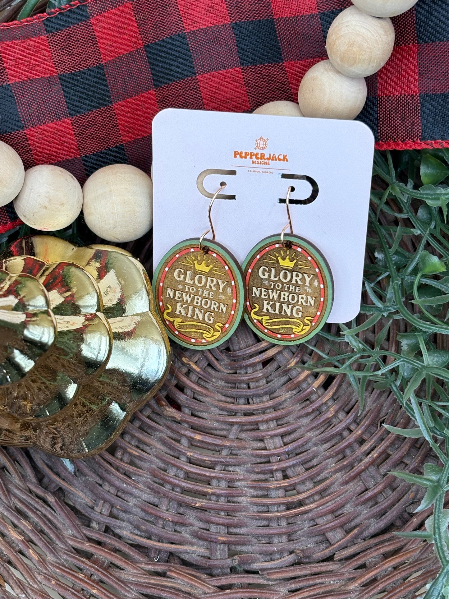 Christmas Carols Earrings