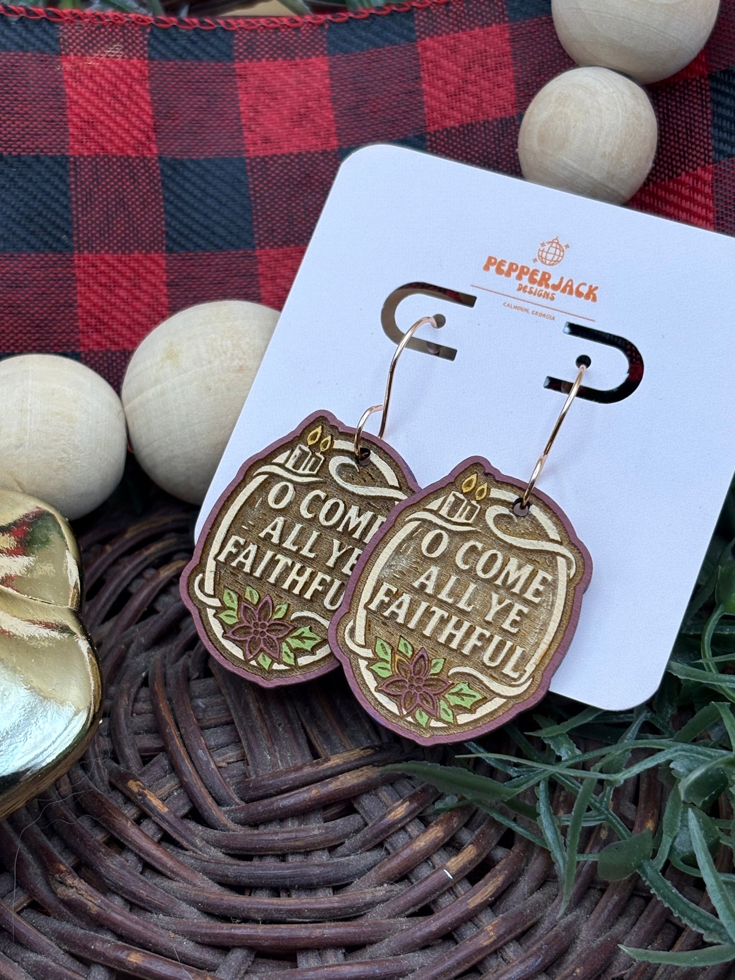 Christmas Carols Earrings