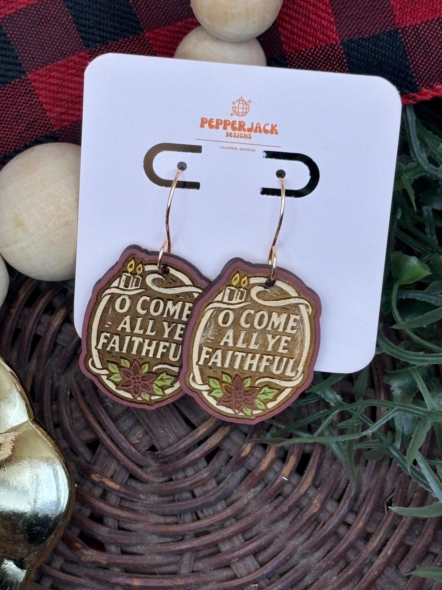 Christmas Carols Earrings
